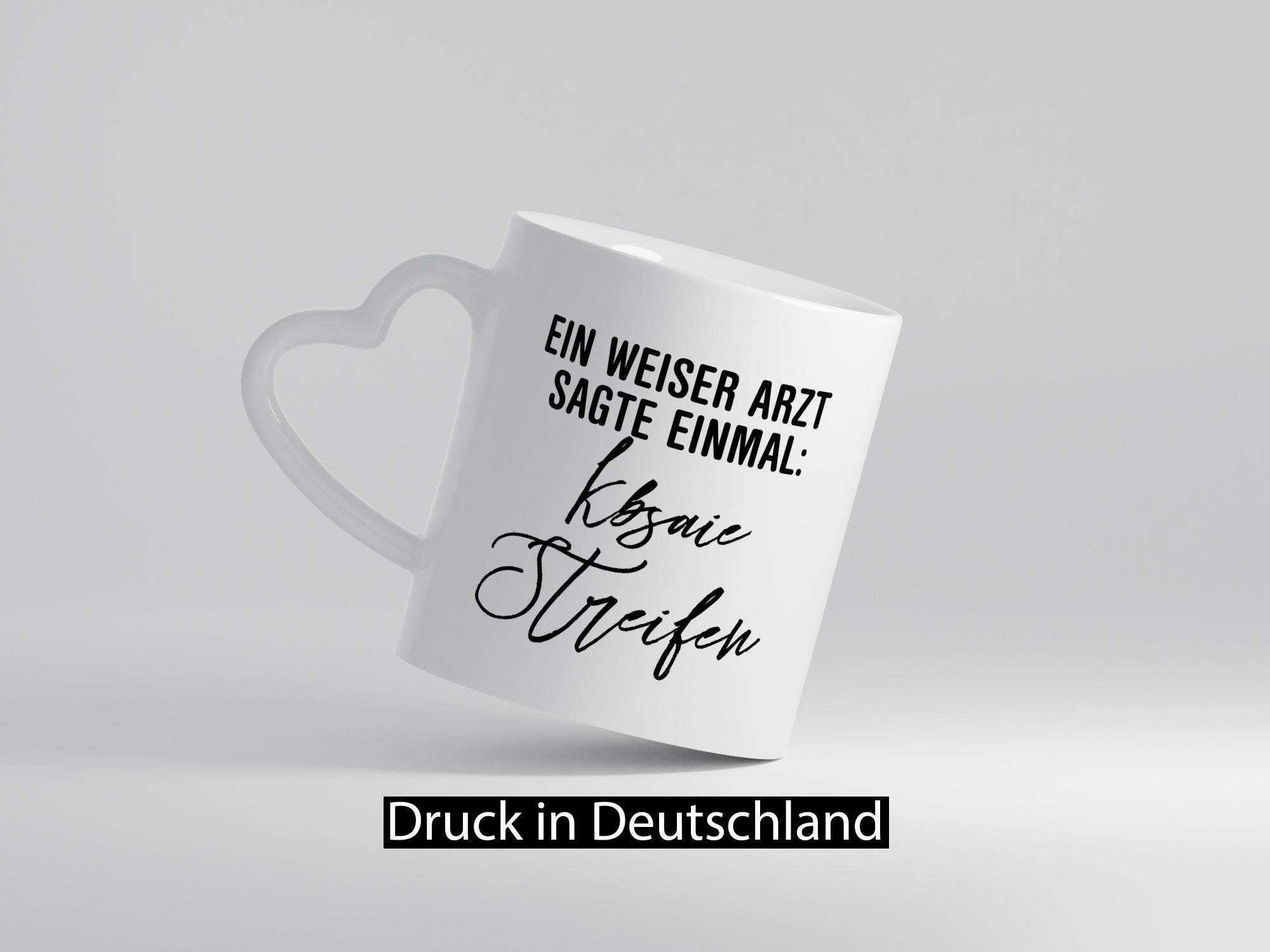 Weiser Arzt Tasse | unleserliche Schrift Ärzte Humor Geschenk Geschenkidee