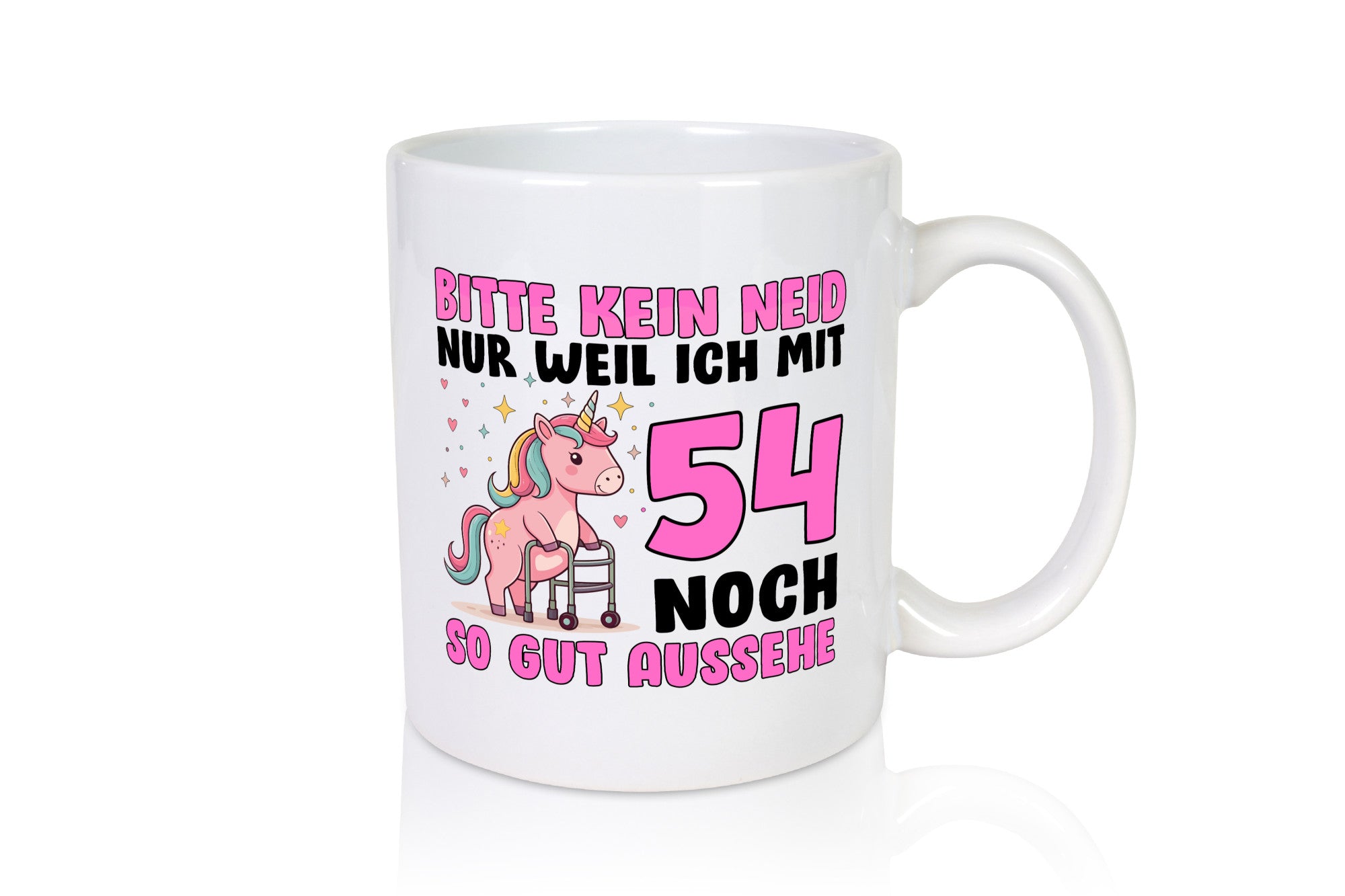 54. Geburtstag | 54 Jahre Mit noch so gut aussehen Humor Geschenkidee Tasse