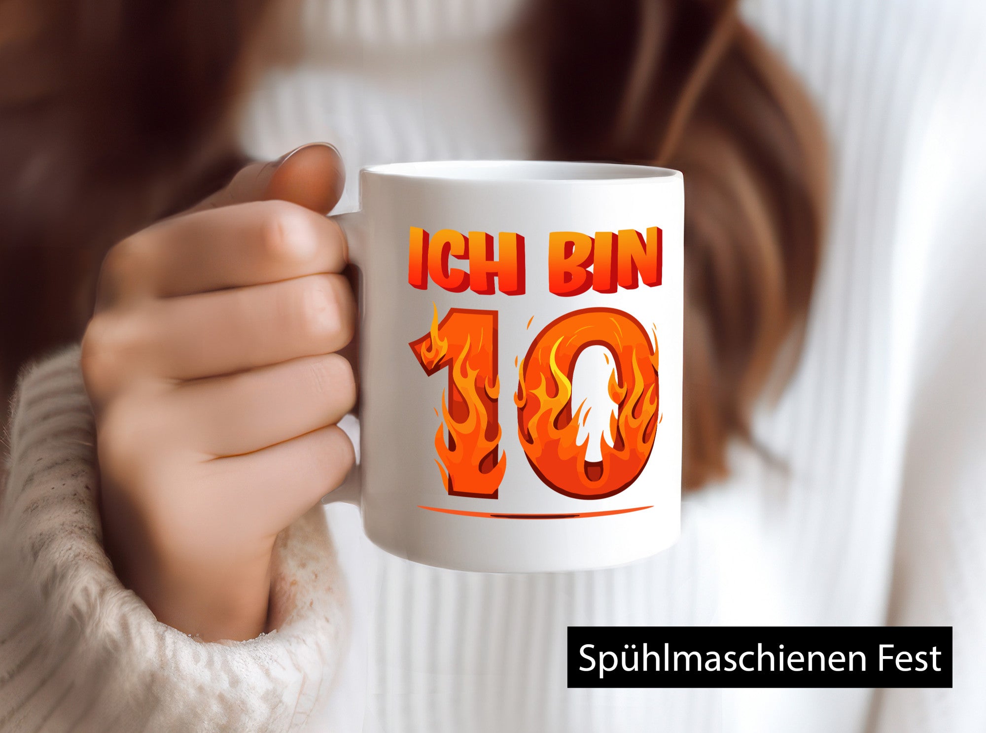 10. Geburtstag | 10 Jahre Drache lustiger Spruch Geschenk Geschenkidee Tasse