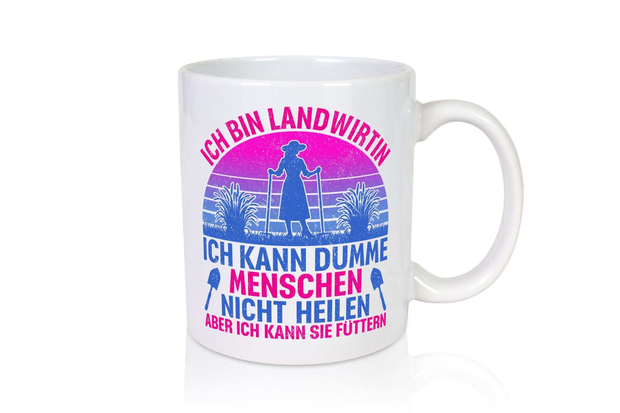 Ich bin Landwirtin | Landwirt Bauer lustig Humor Geschenkidee Geschenk Tasse