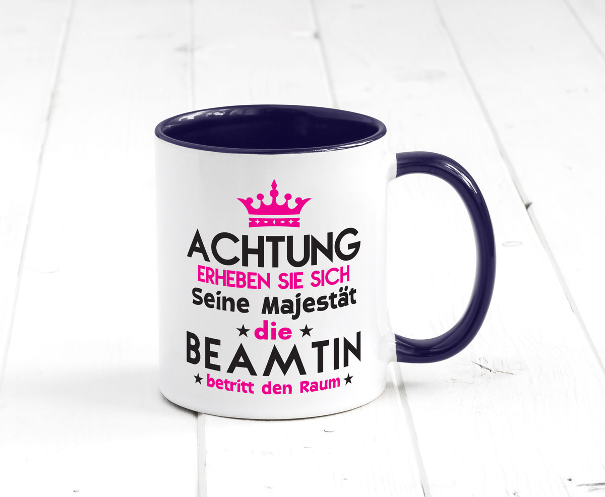 Seine Majestät Beamtin | Verbeamtung öffentlicher Dienst Geschenkidee Humor Tasse
