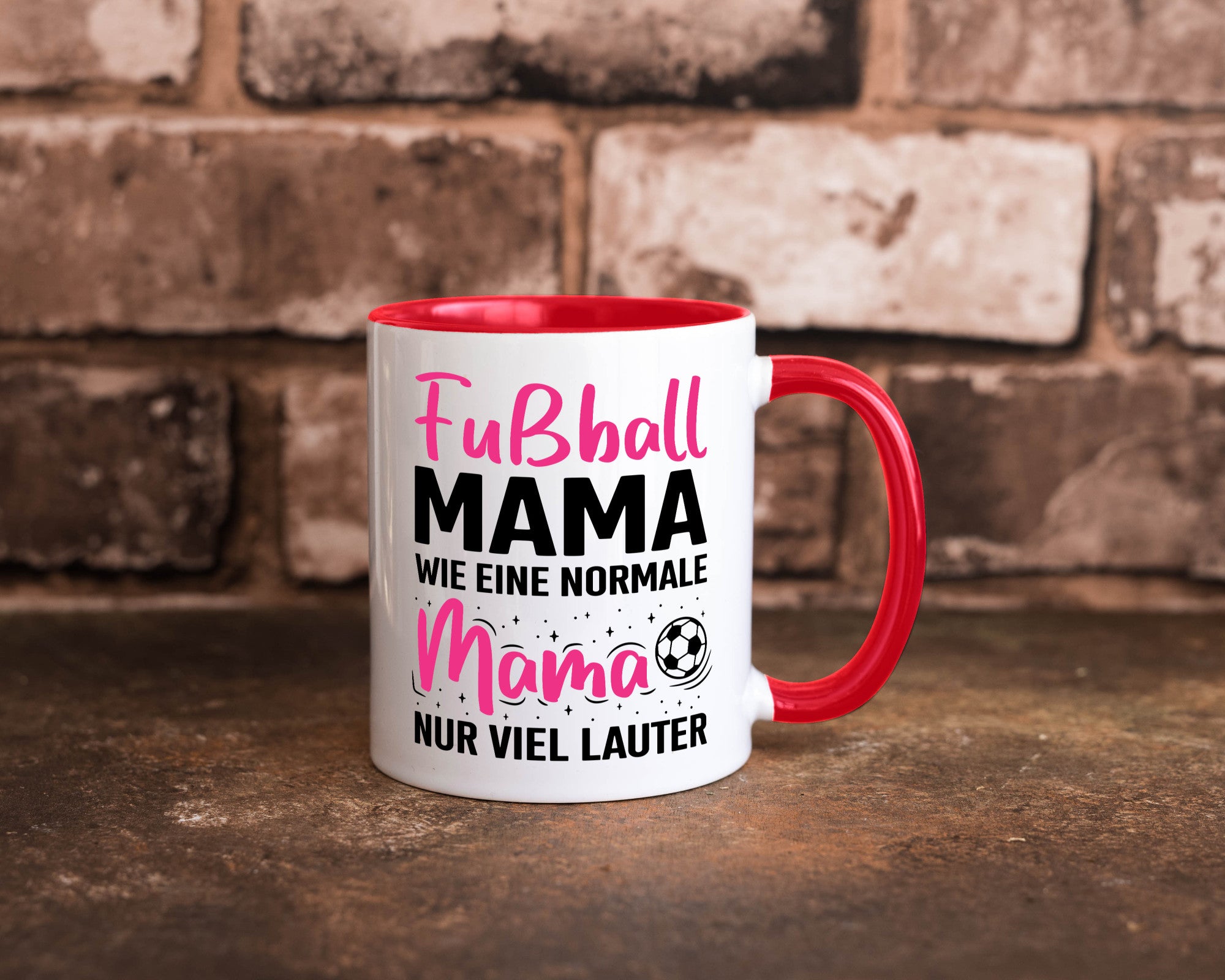 Fußball Mama | Coole Muttertag Geschenk Familie Geschenkidee lustiger Spruch