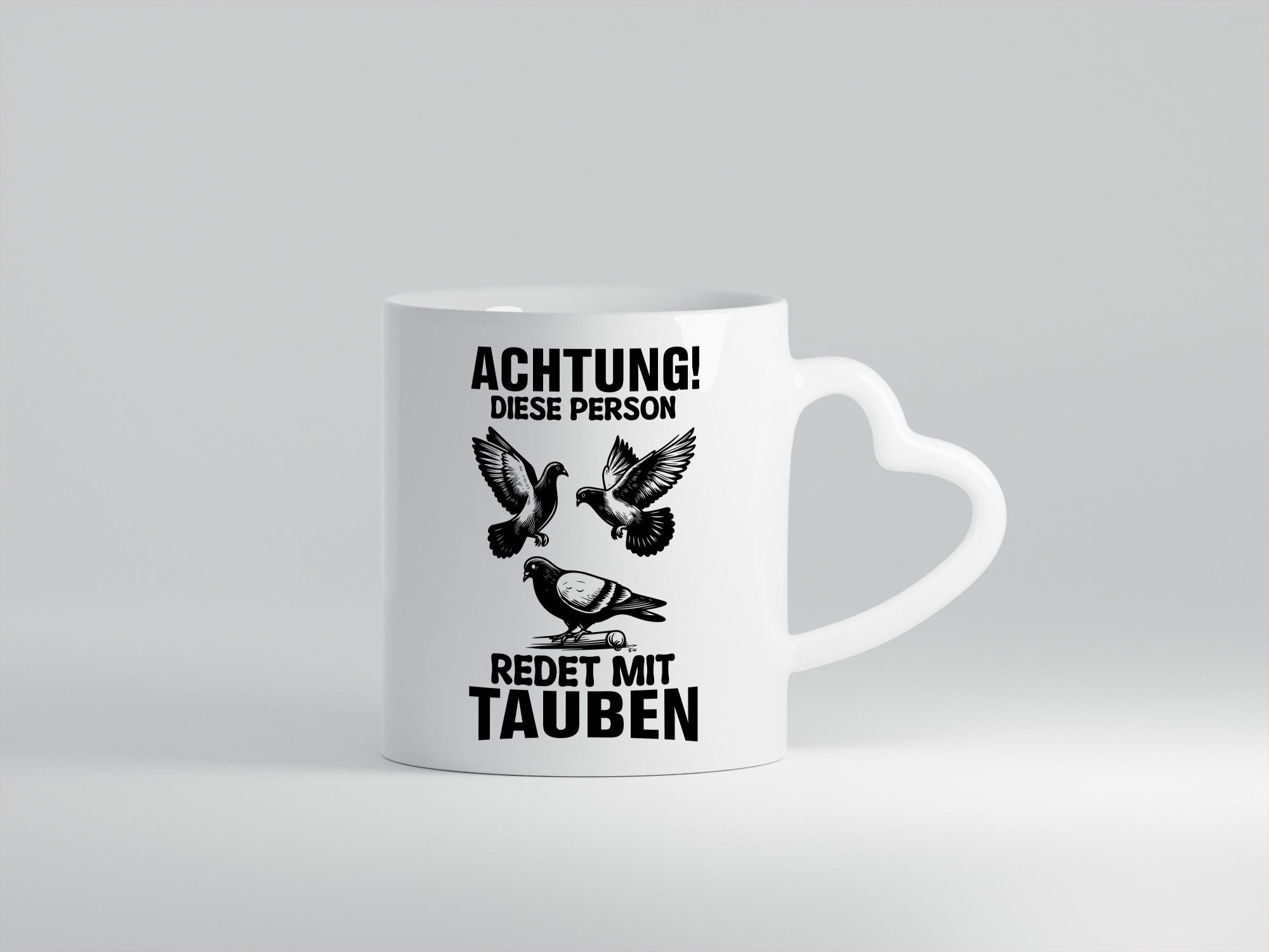 Redet mit Tauben | Taubenschlag Geschenkidee Humor Tasse