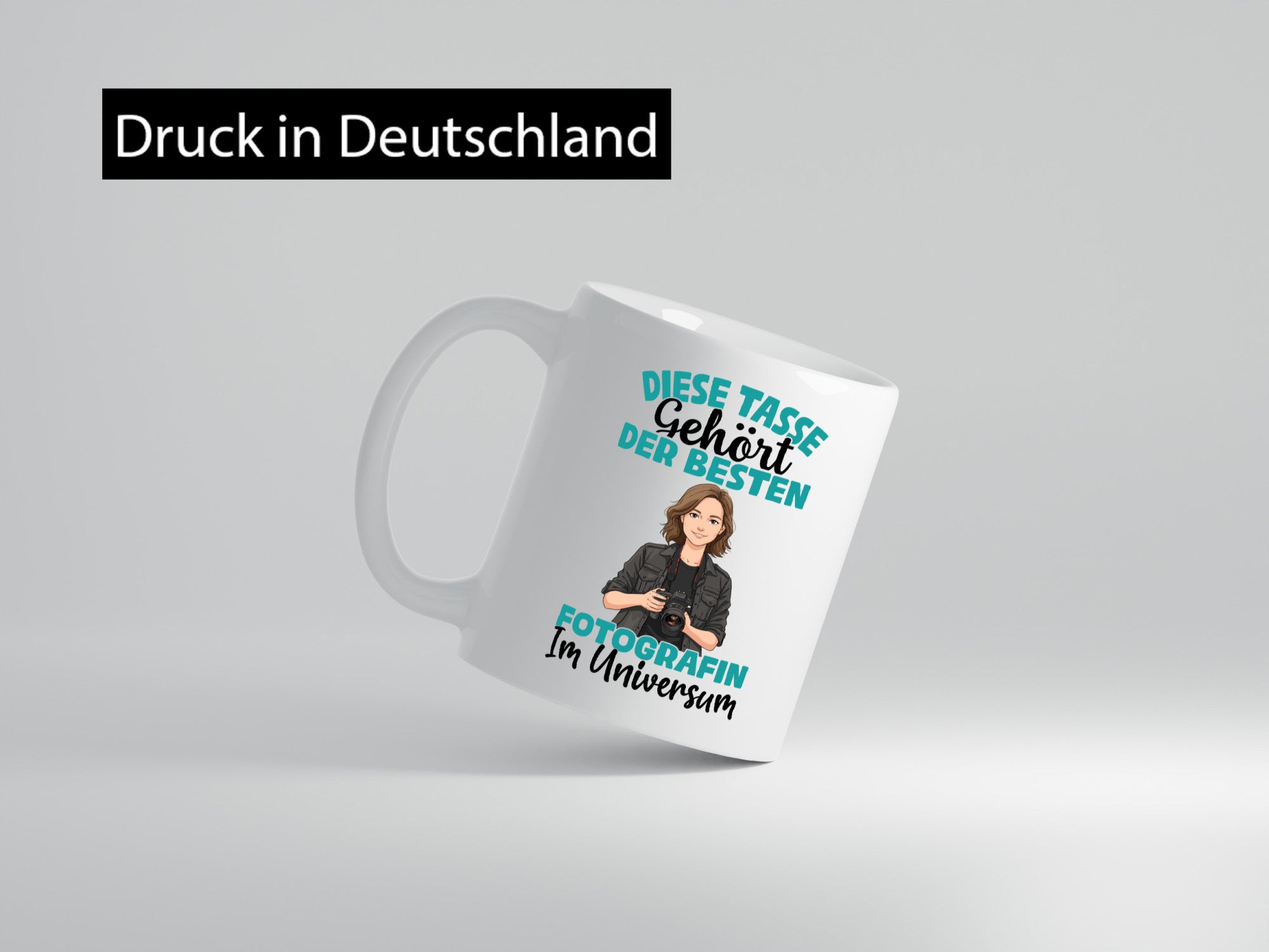 Im Universum: Fotografin | Fotografie Kamera lustiger Spruch Geschenk Humor