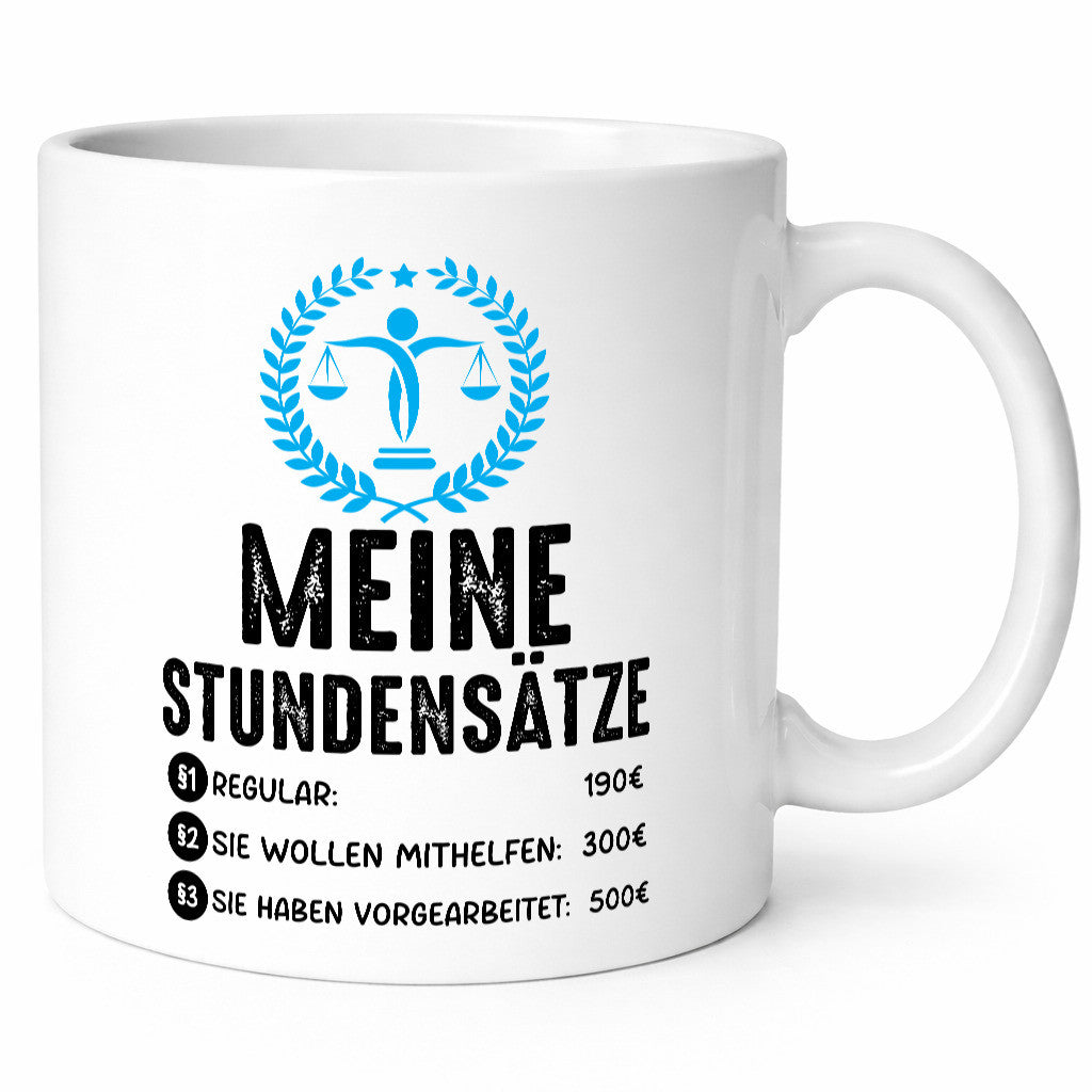 Mein Stundensatz | Ausbeutung Arbeit Geschenk Kollegen Büro lustiger Spruch