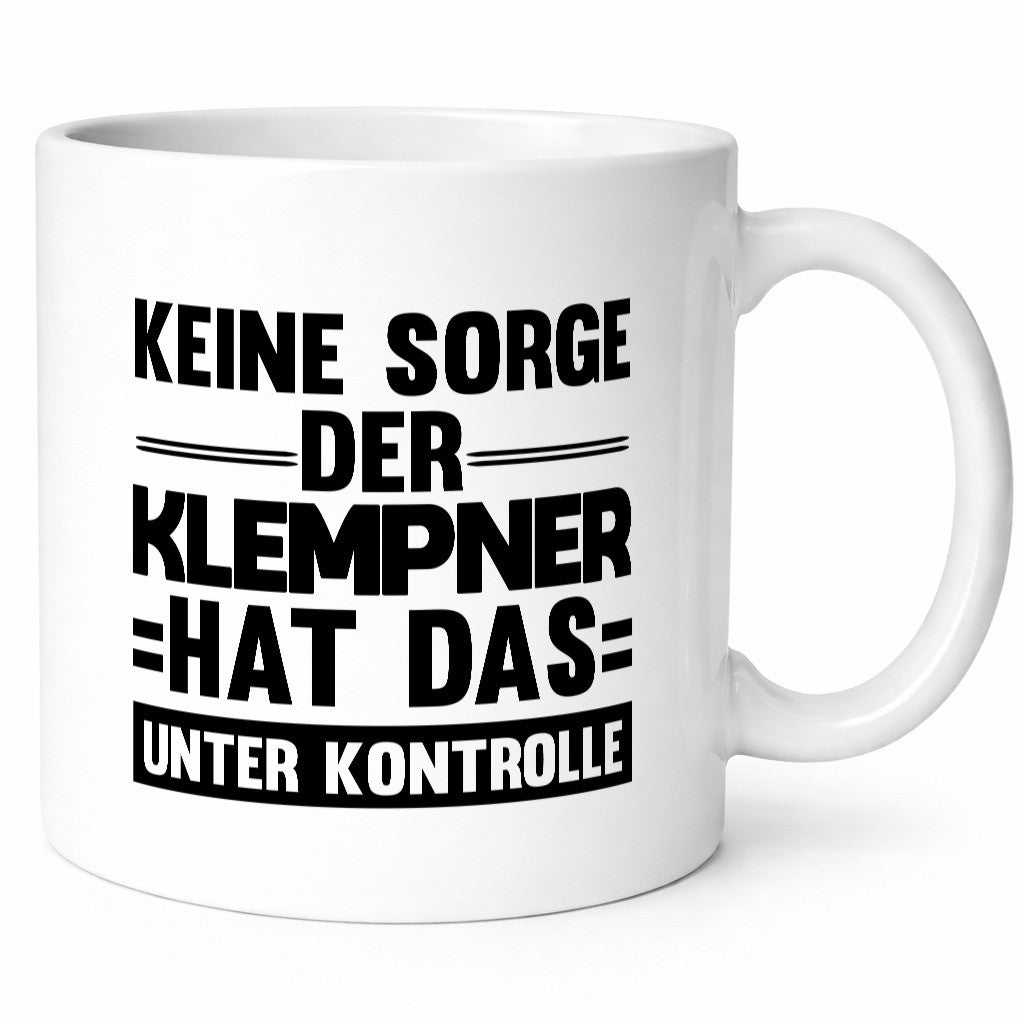 Der Klempner hat das unter Kontrolle lustiger Spruch Geschenk Humor