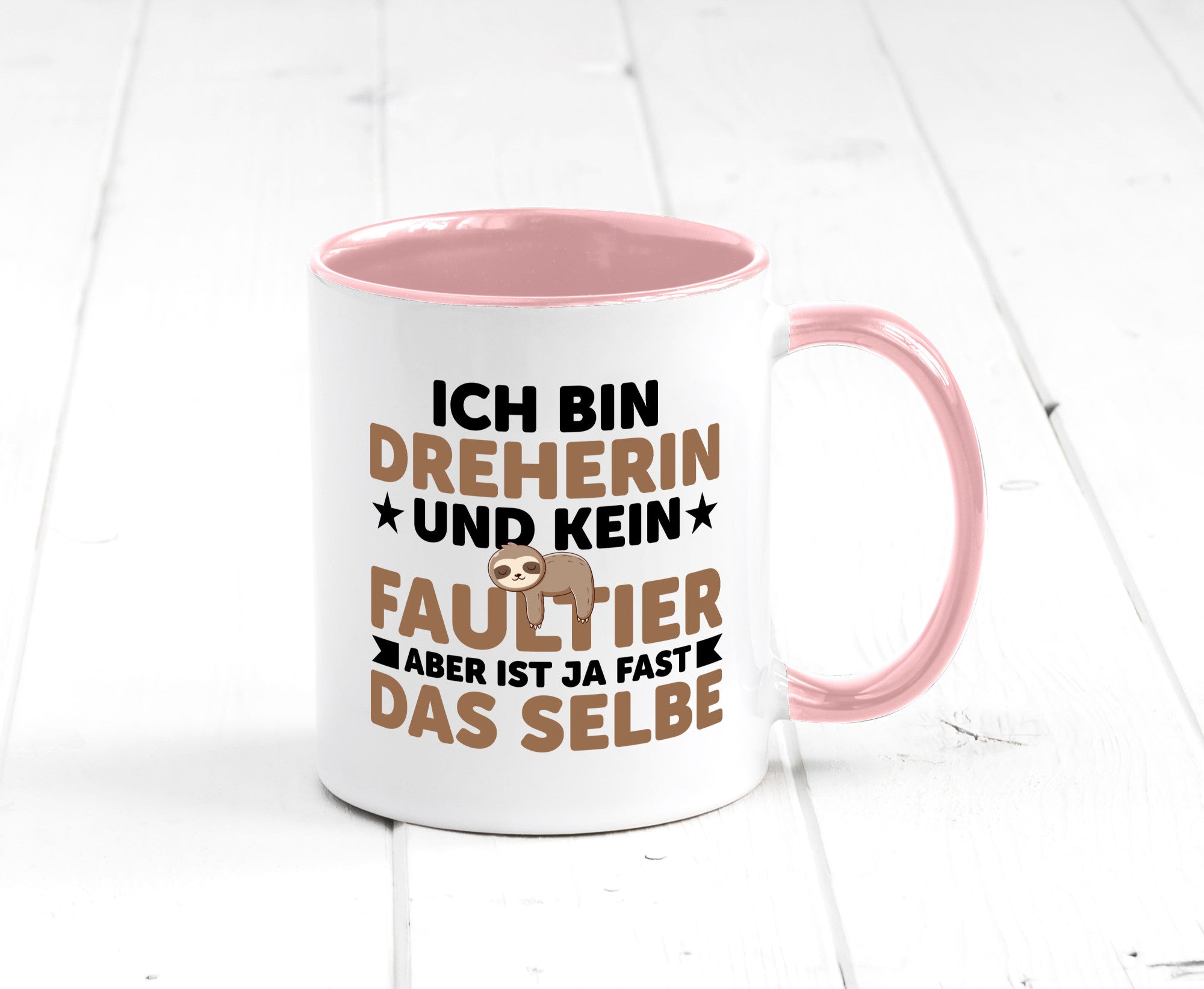 Ich bin kein Faultier: Dreherin | Fräser Dreher lustig Tierliebhaber Humor