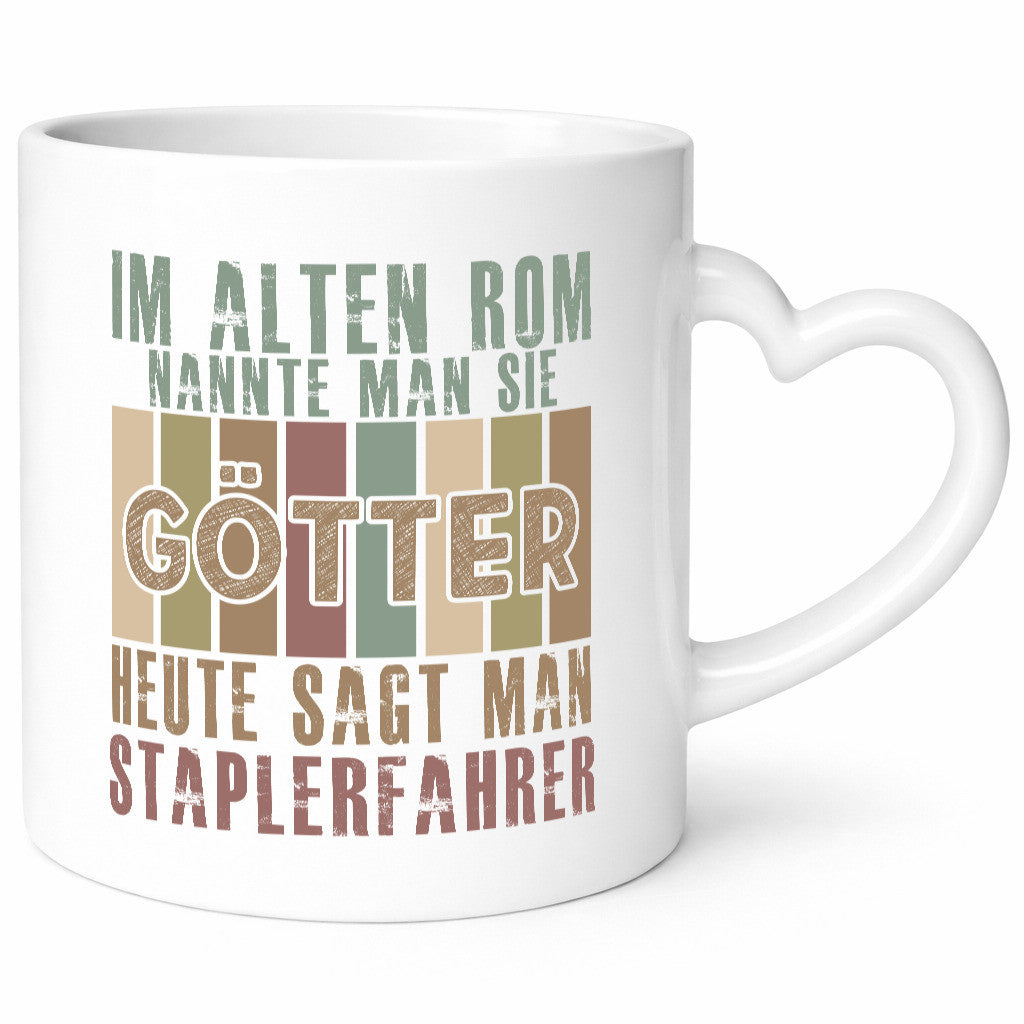 Heute sagt man: Staplerfahrer | Gabelstapler Fahrer lustiger Spruch Geschenk