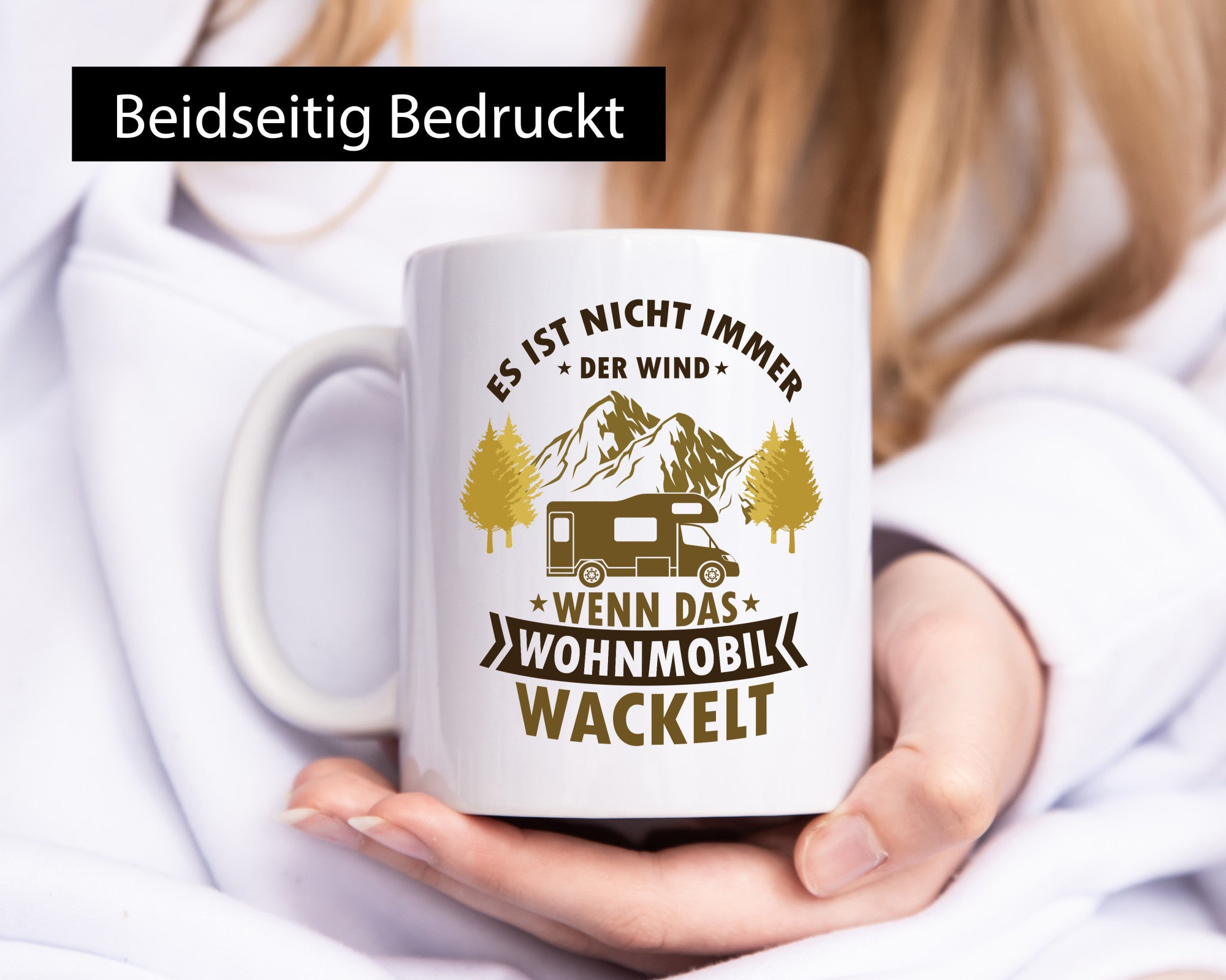 Es ist nicht immer der Wind | Wohnmobil wackelt Geschenk Humor Geschenkidee