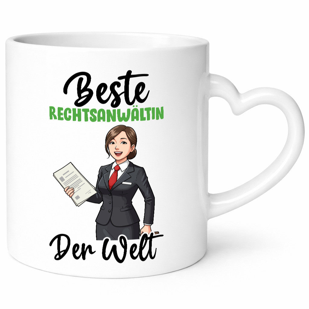 Beste Rechtsanwältin | Jurstin Anwältin Humor Geschenkidee Tasse