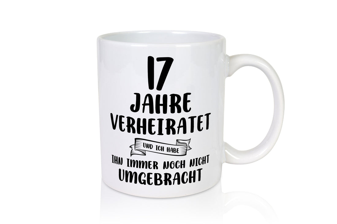 17 Jahre Verheiratet, immer noch am Leben! lustiger Spruch Geschenk Humor