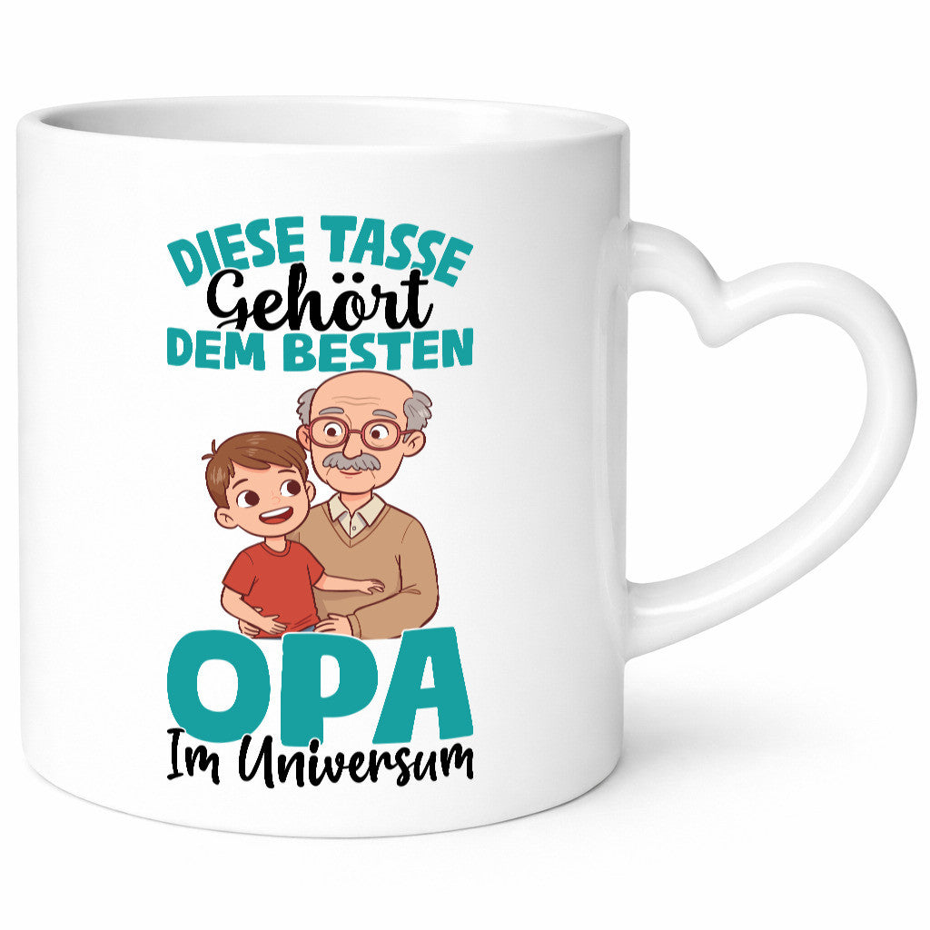 Im Universum: Opa | Großvater Enkel Familie Geschenk Geschenkidee lustiger