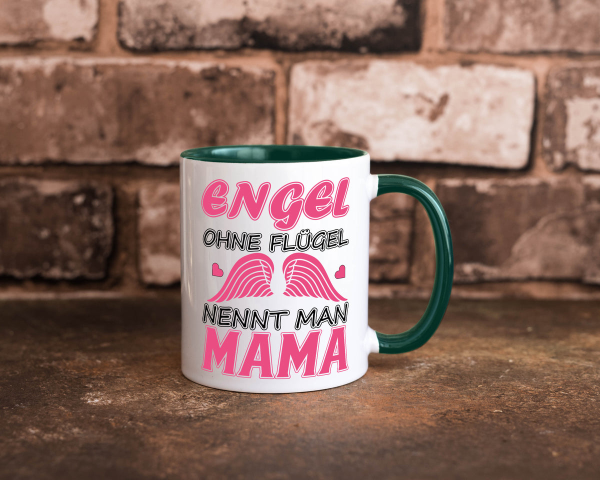 Mama Engel Humor Familie Geschenkidee Tasse