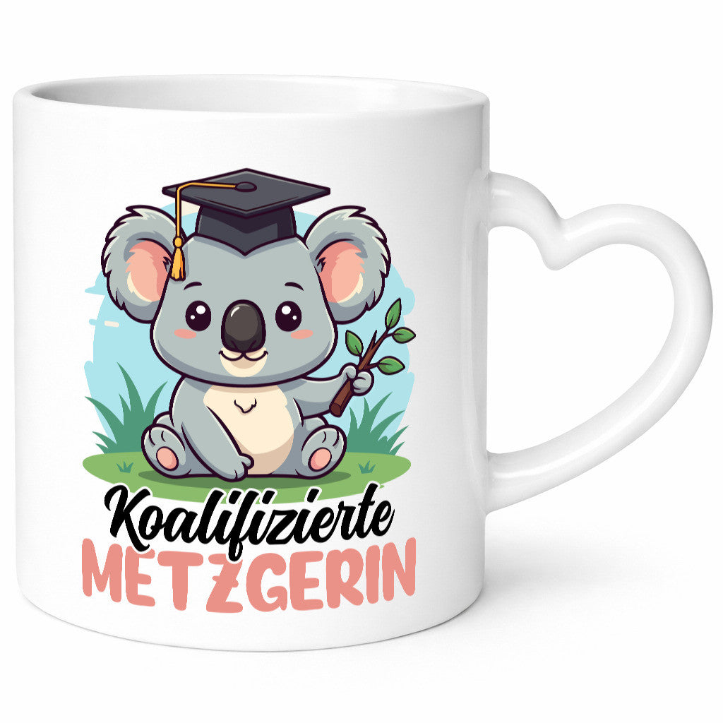 Koalifizierte Metzgerin | Fleischerin Geschenk Humor Geschenkidee lustiger