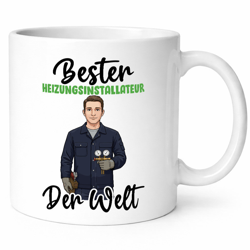 Bester Heizungsinstallateur | Heizungsbauer v2 lustig Humor Geschenkidee