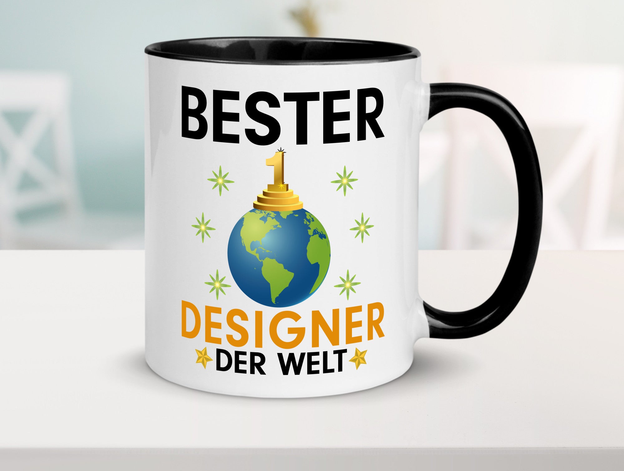 Welt Bester Designer Beruf | Mode Geschenk Arbeit Kollegen Büro lustiger Spruch