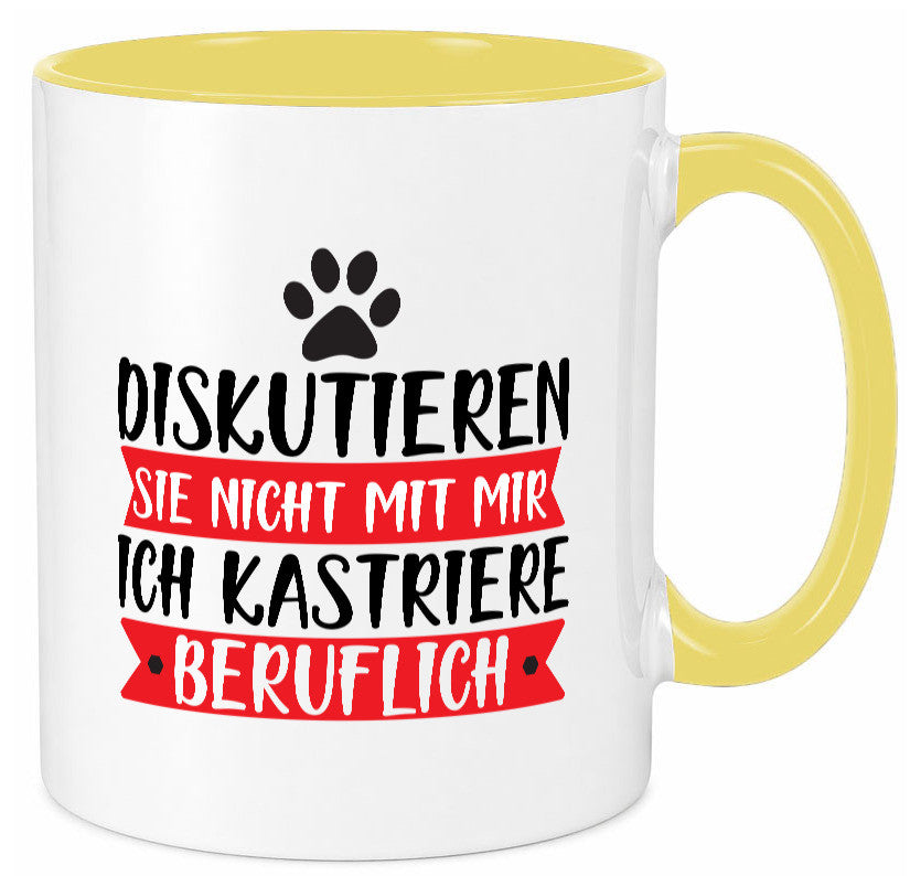 Ich kastriere beruflich | Tierarzt Tierliebhaber Geschenkidee Arbeit Kollegen