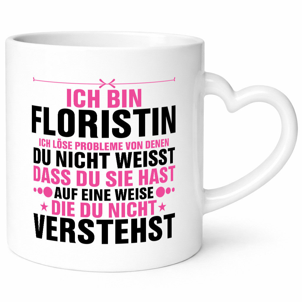 Löse Probleme: Floristin | Blumen Verkäuferin lustig Humor Geschenkidee