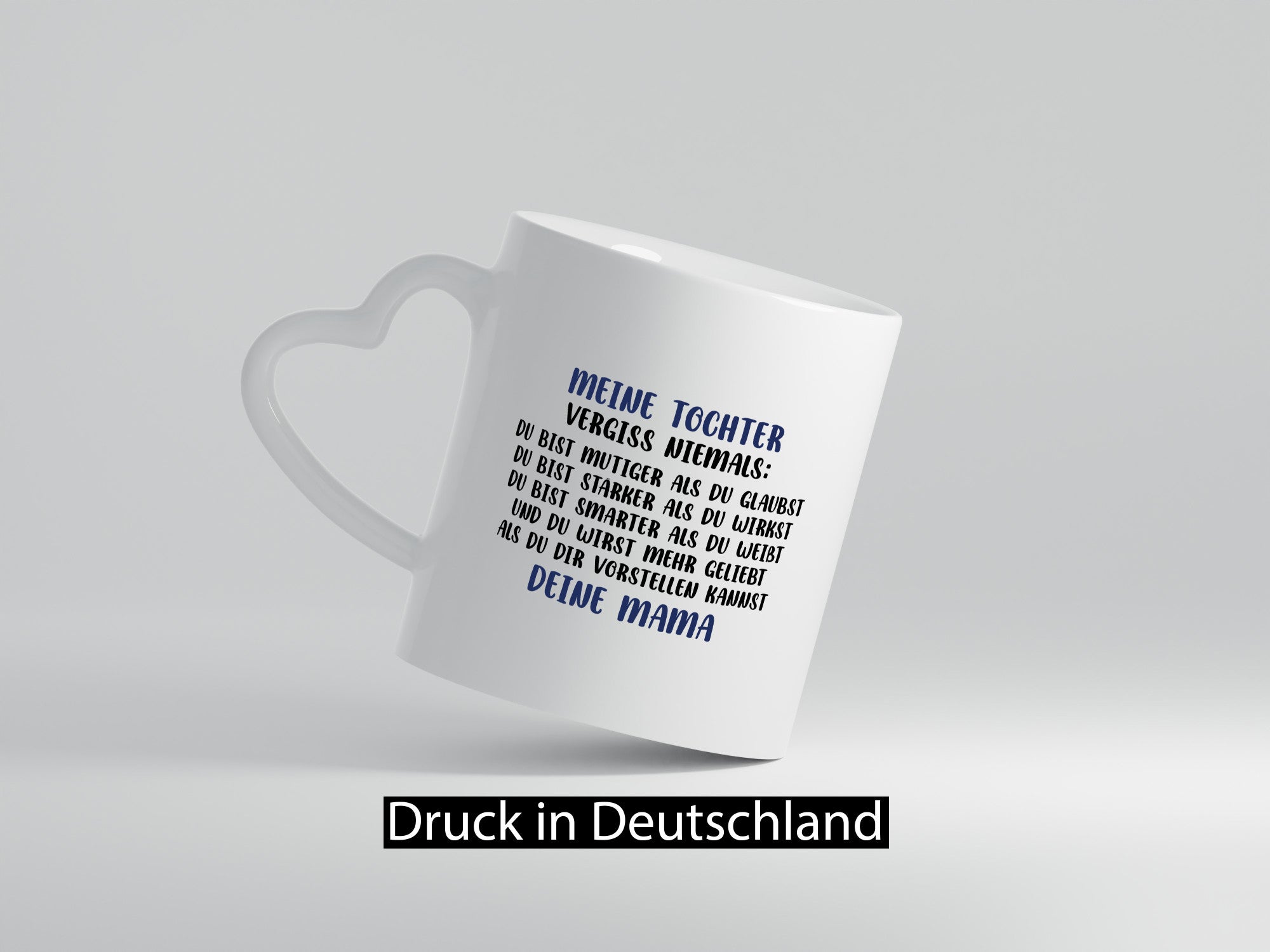 Meine Tochter vergisst niemals | Muttertag Mama lustiger Spruch Geschenk