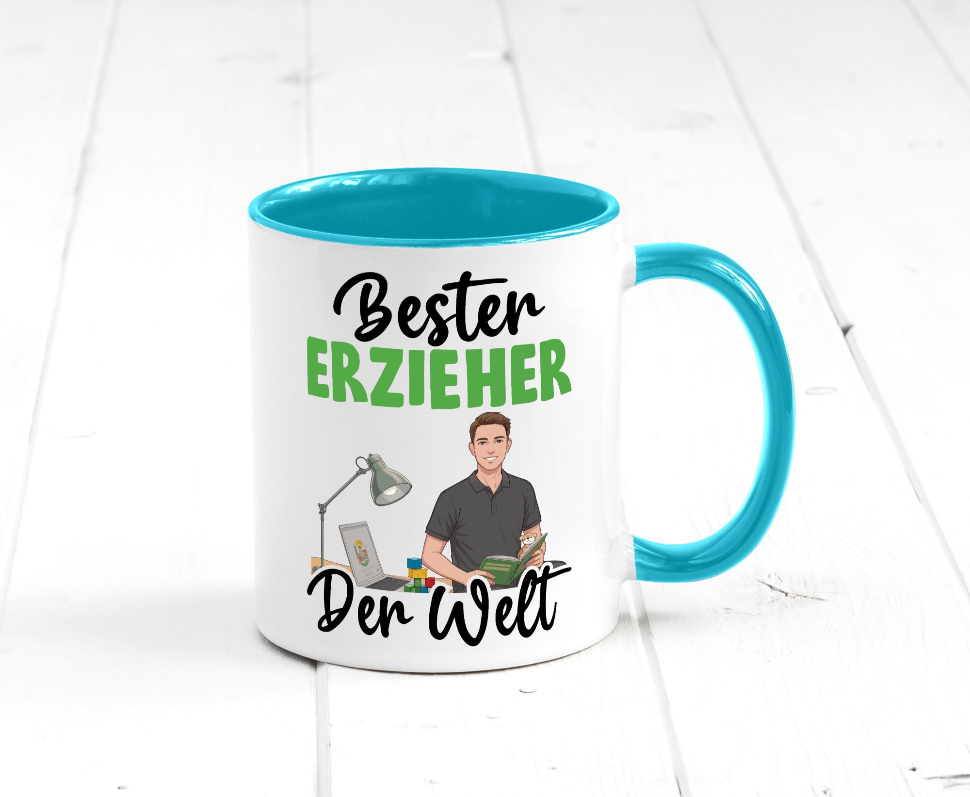 Bester Erzieher | Pädagoge Schule v2 Geschenk Humor Geschenkidee lustiger
