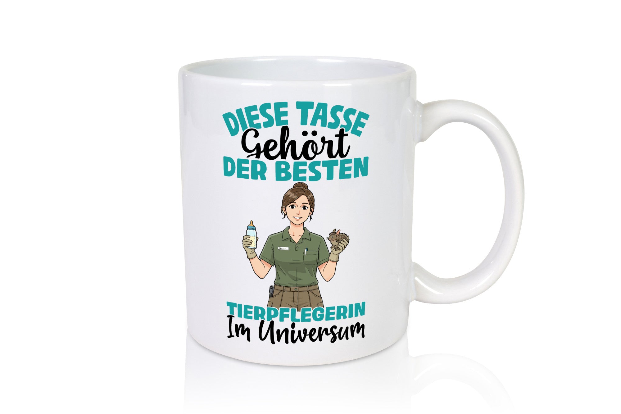 Im Universum: Tierpflegerin | Pflegeberuf Tierheim lustiger Spruch Geschenk