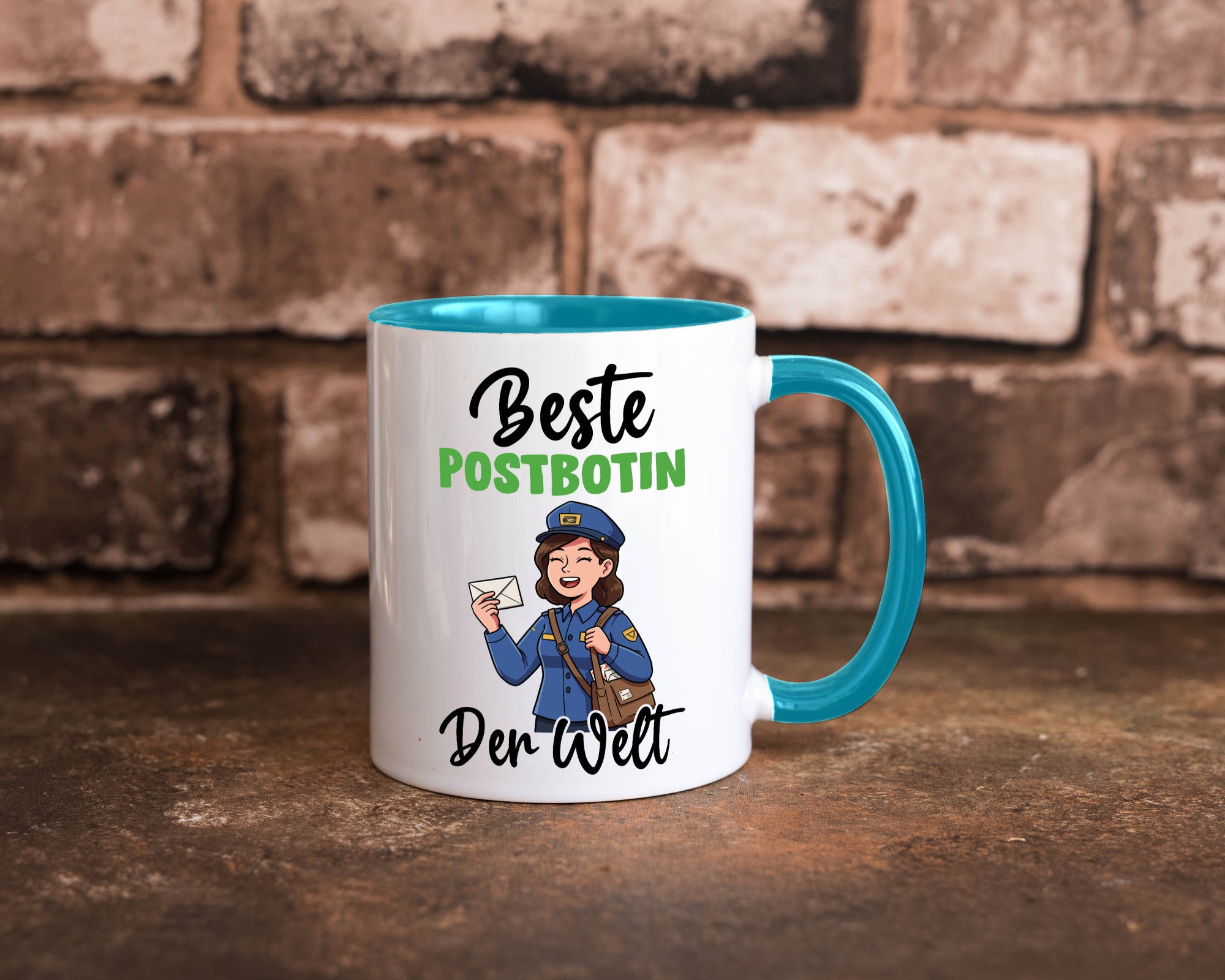 Beste Postbotin | Beruf Post Briefträger v2 lustig Arbeit Kollegen Büro