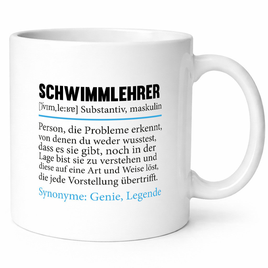 Schwimmlehrer | Lehrer Humor Schüler schwimmen v2 Geschenk Geschenkidee
