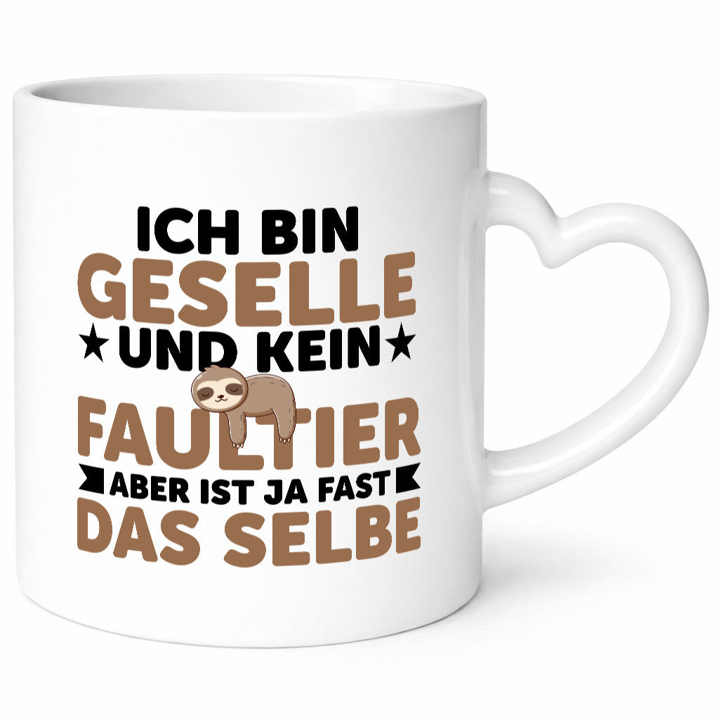Ich bin kein Faultier: Geselle | Handwerker v2 Geschenkidee Tierliebhaber Humor