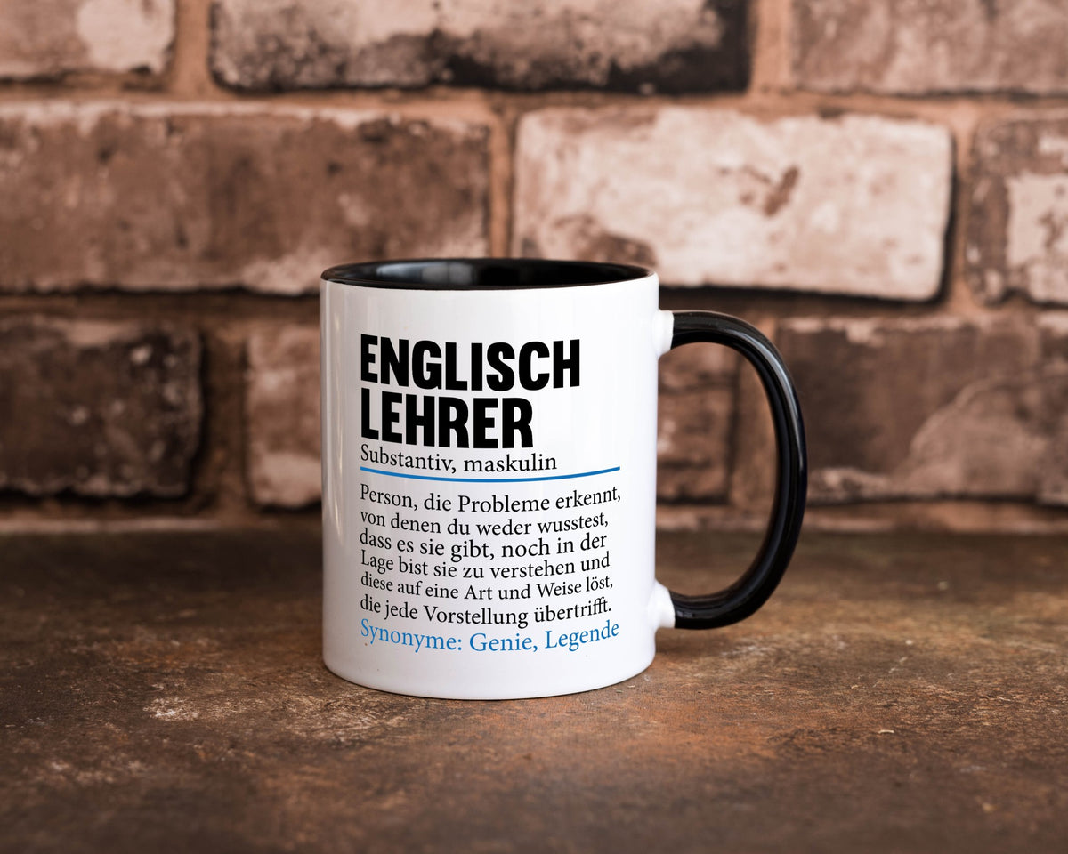 Englischlehrer | Lehrer Schule Englisch Geschenkidee Humor Tasse