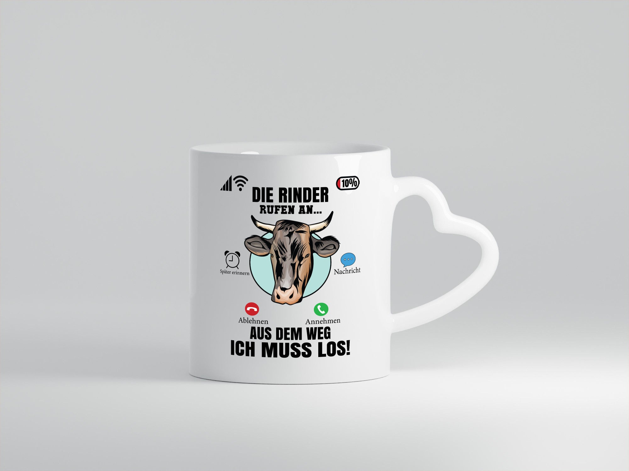 Cows Calling | Farmer Cow Farm Funny Saying Gift Humor