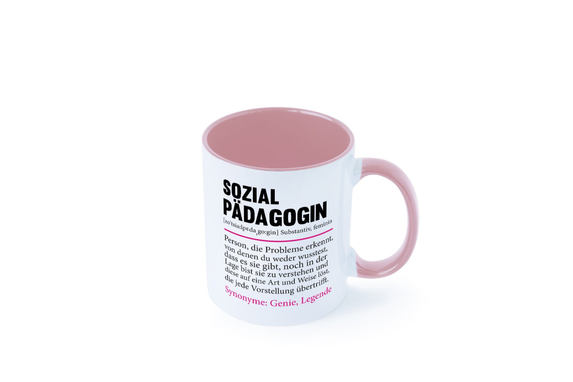 Sozialpädagogin | Spruch lustig Humor Pädagogin v2 Geschenkidee Geschenk Tasse