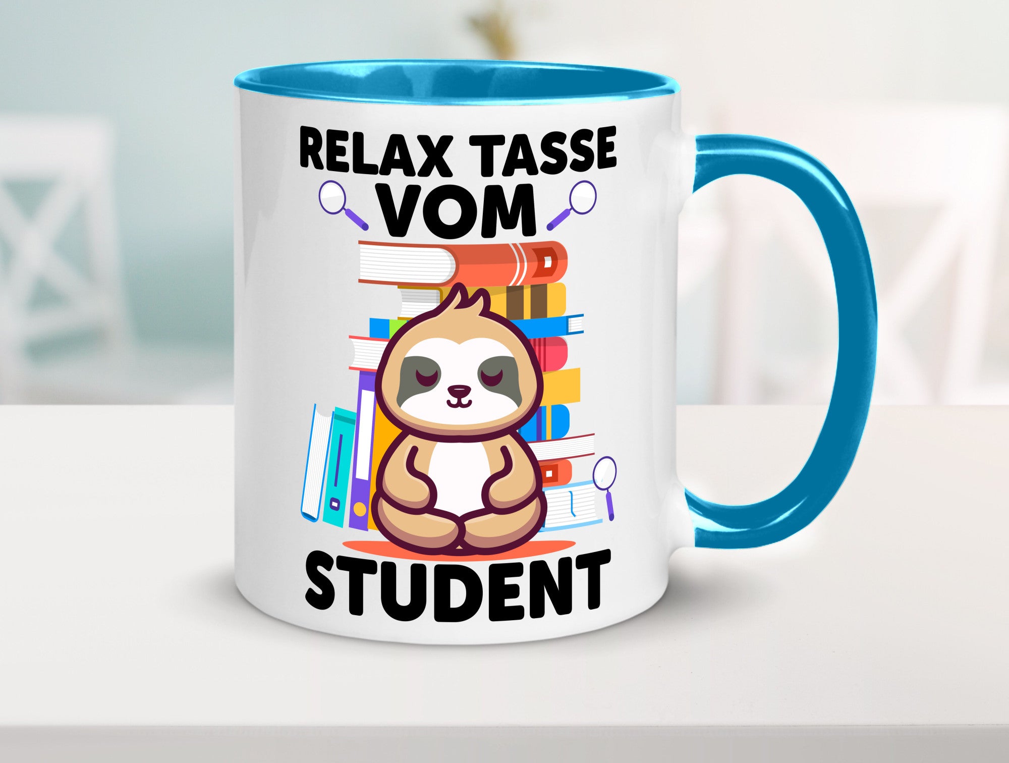 Relax Tasse: Student | Universität Uni Studium lustiger Spruch Geschenk Humor