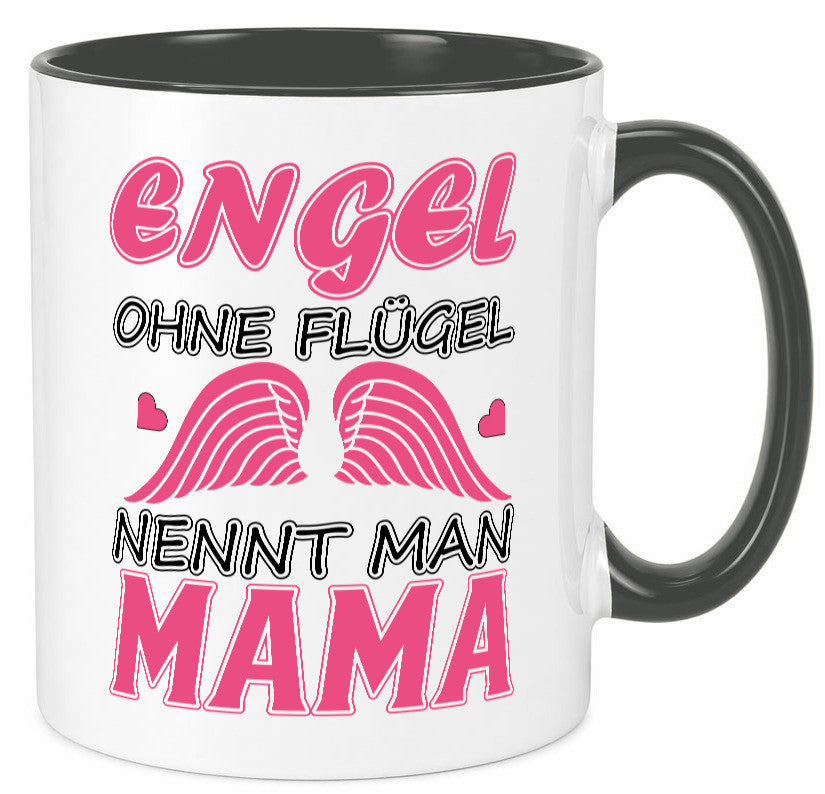 Mama Engel Humor Familie Geschenkidee Tasse