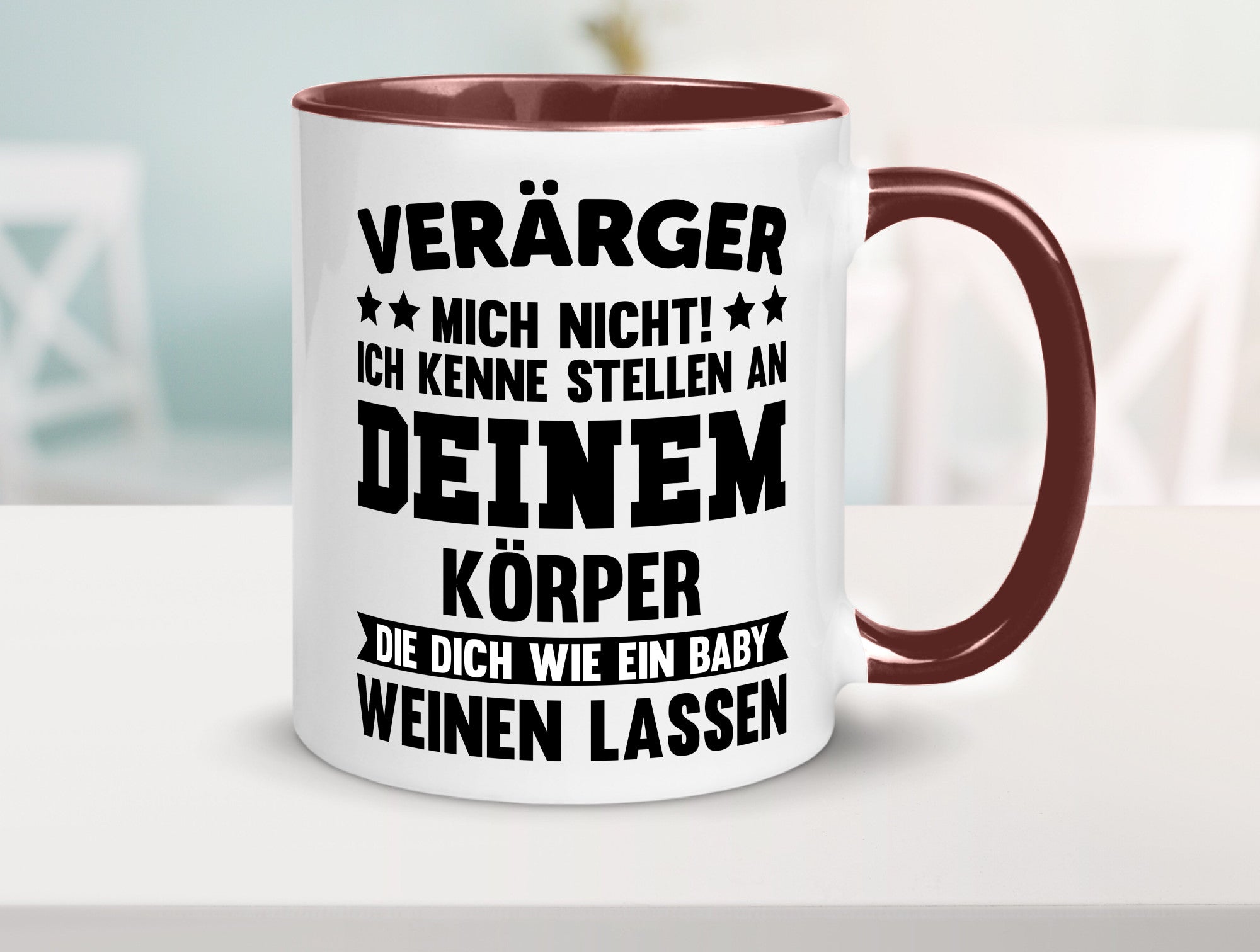 Ärger mich nicht ich kenne stellen da tut es weh. | Rache Geschenk Humor