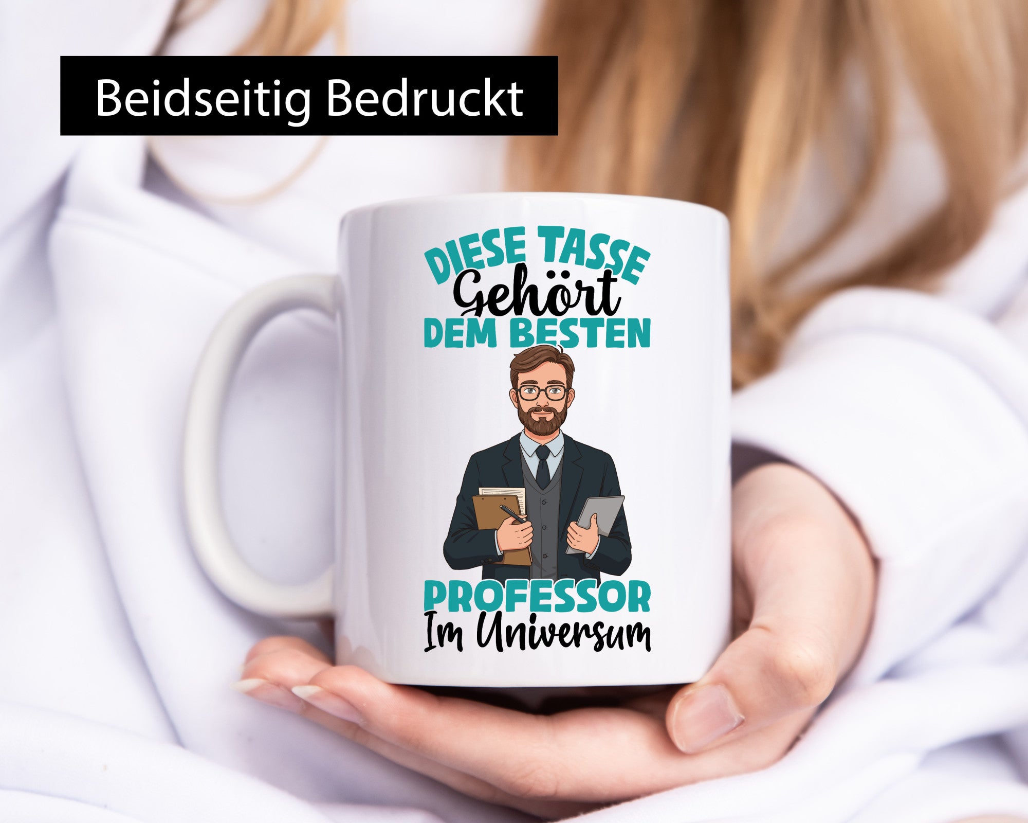 Im Universum: Professor | Uni Universität Humor Geschenkidee Tasse