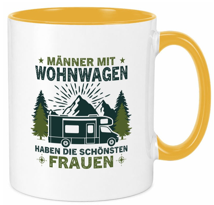 Männer mit Wohnwagen | Schönste Frauen Camping Humor Geschenkidee Tasse