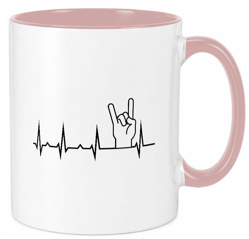 Heavy Metal Motiv | Rocker Musiker Rock Musik Geschenk Humor Geschenkidee Tasse