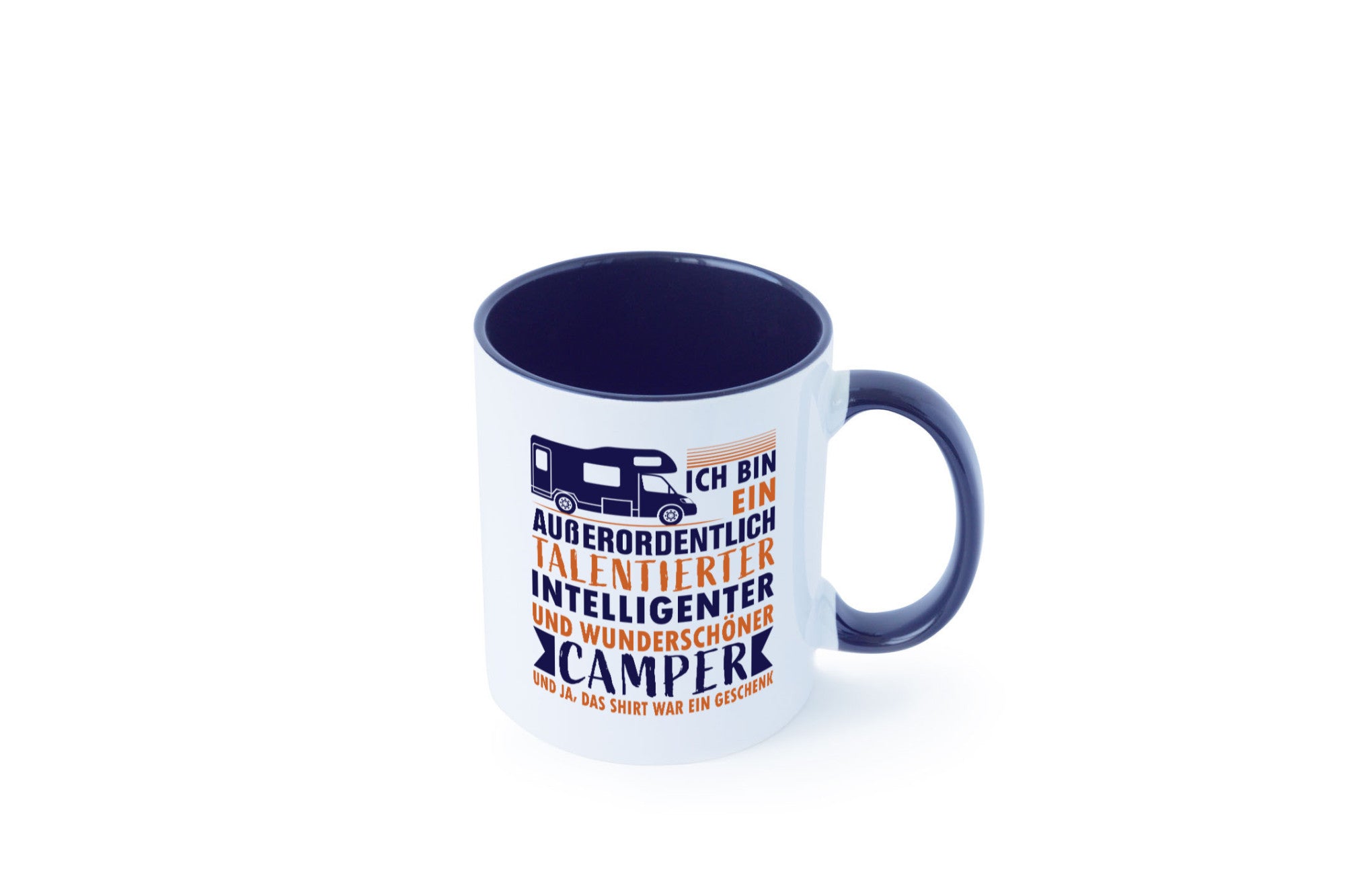 Talentierter | Intelligenter Wunderschöner Camper lustiger Spruch Geschenk