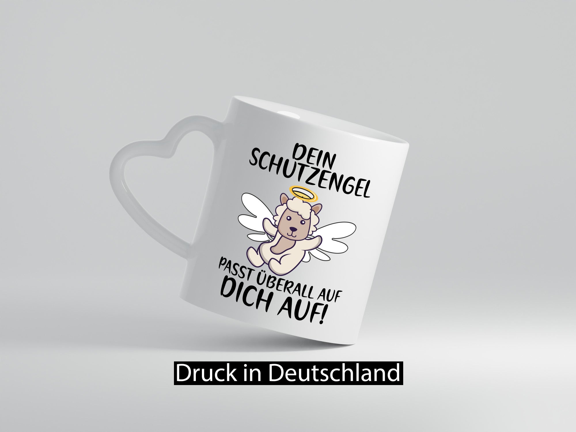 Dein Schutzengel passt auf | Sheepworld Schaf Comic Geschenk Humor Geschenkidee