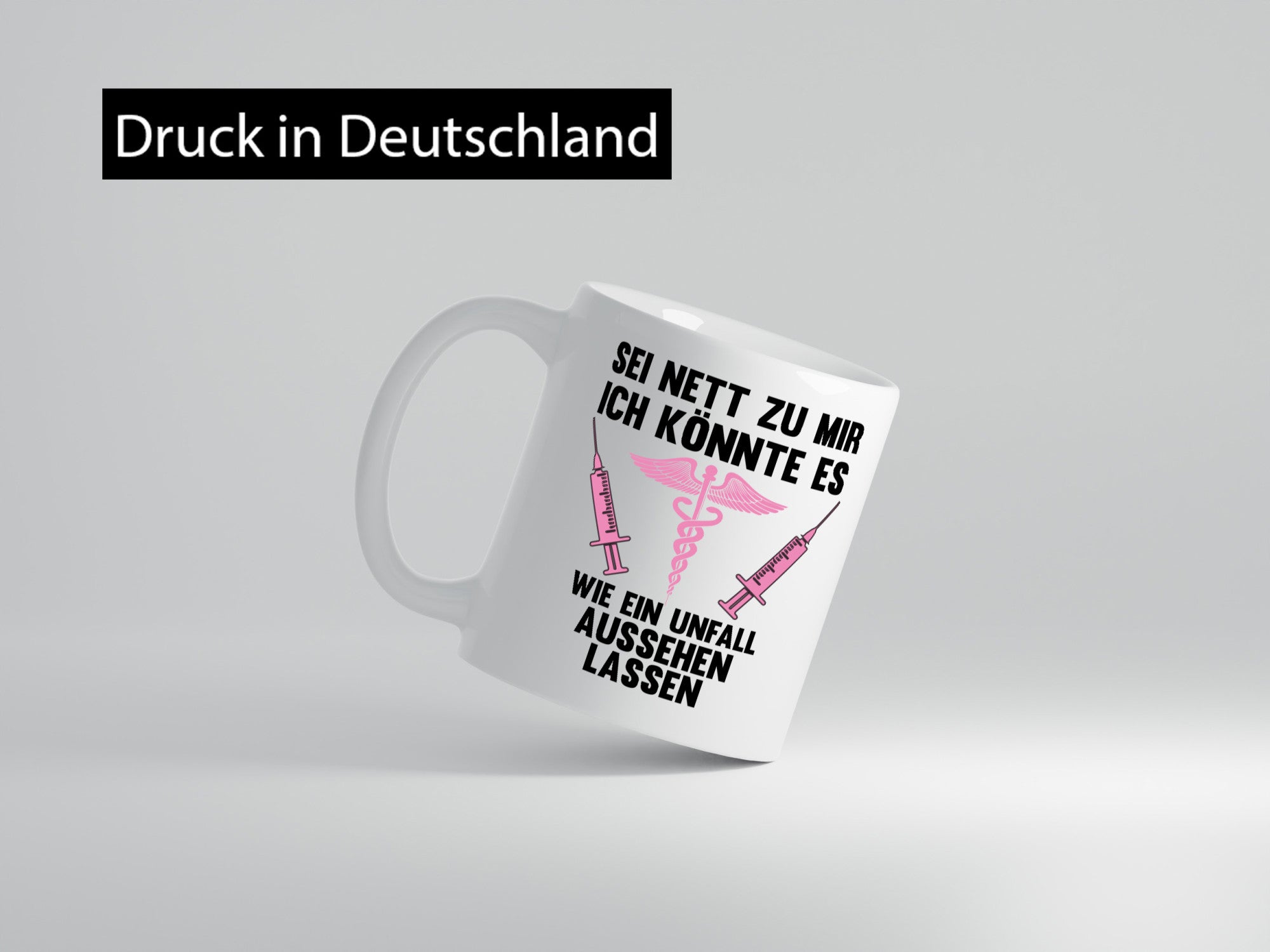 Wie ein Unfall aussehen lassen | Krankenschwester lustiger Spruch Geschenk