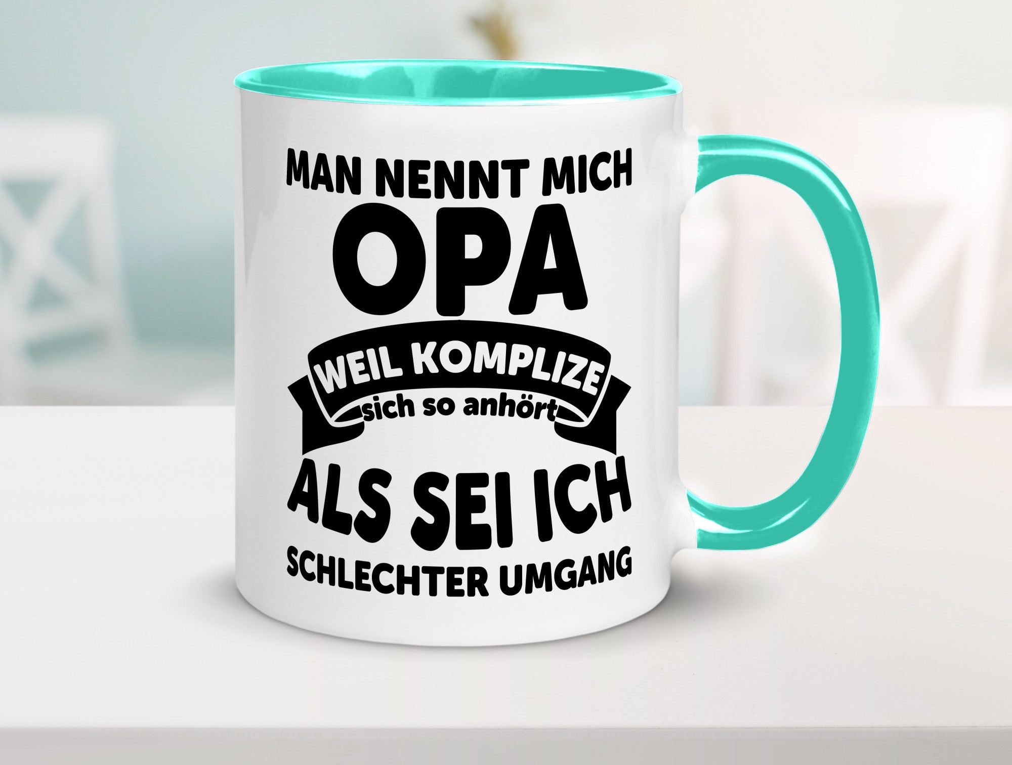 Nenn mich Opa, Komplize schlechter Umgang | Opa Witz Geschenk Familie