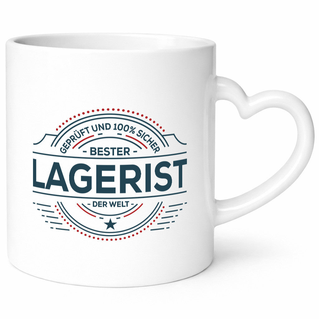 Geprüft und sicher: Lagerist | Lageristen Lager Arbeiter lustiger Spruch