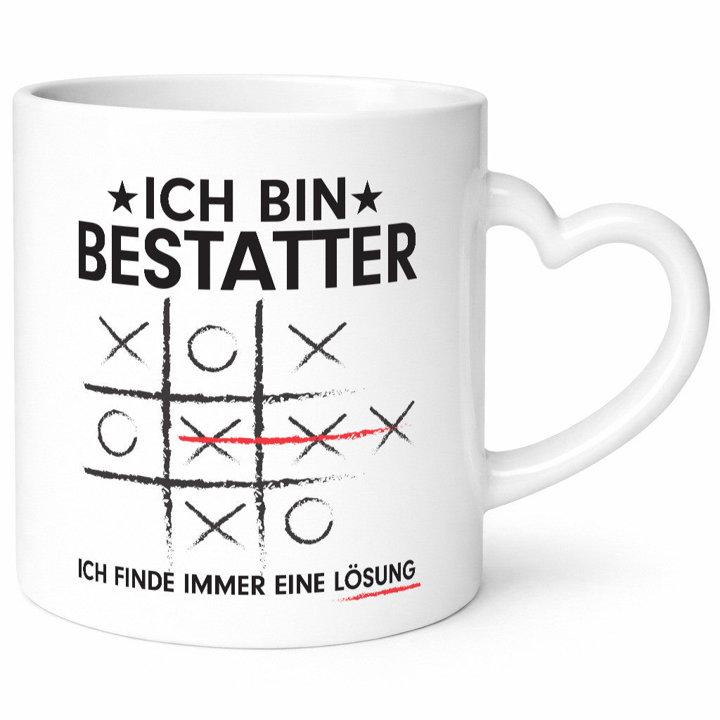 Lösung finden: Bestatter | Bestattung Totengräber v2 lustig Humor Geschenkidee
