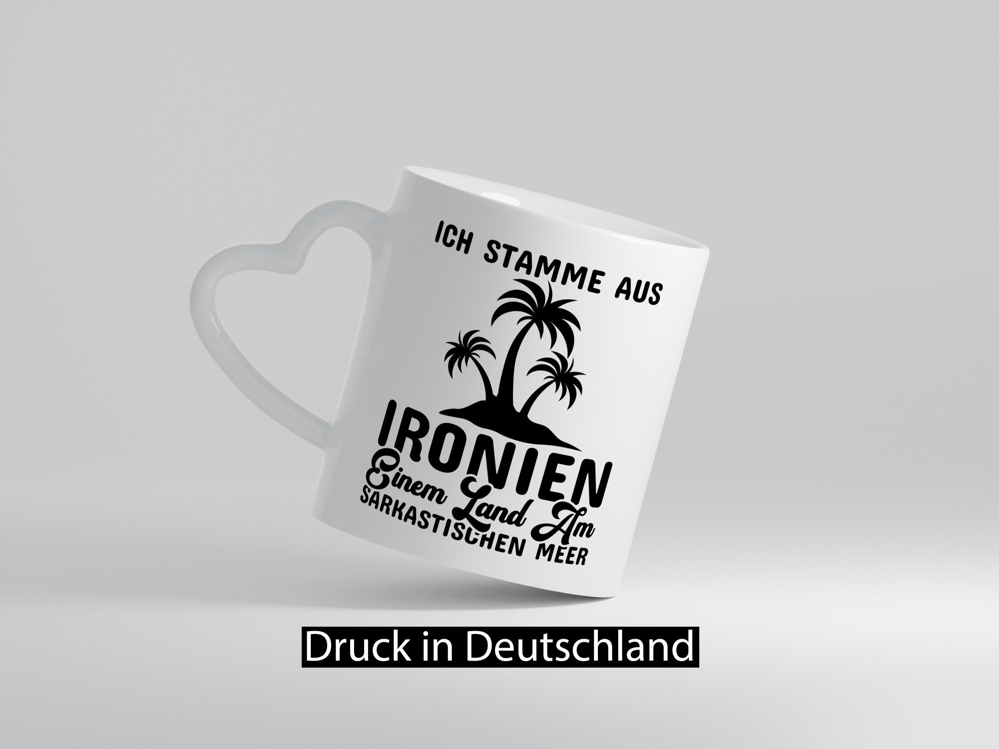 Ich stamme aus Ironien lustig Humor Geschenkidee Geschenk Tasse