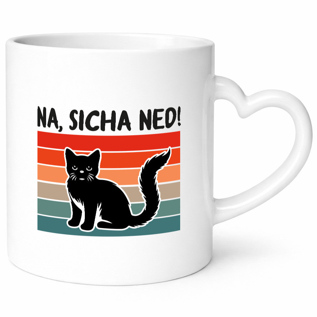 Na sicher ned | Katze Faule Katzenliebhaber Geschenk Tierliebhaber Humor