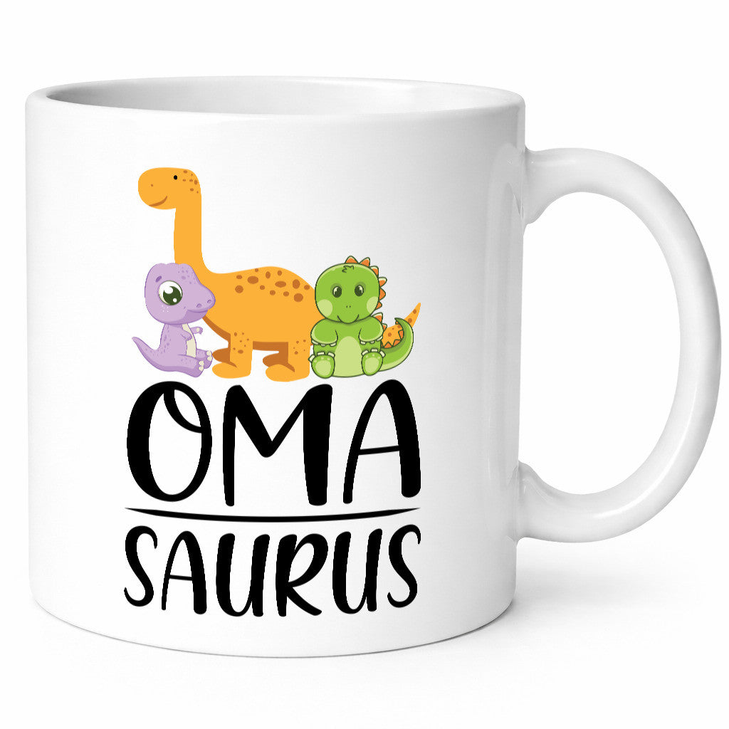 Oma Saurus | Muttertag Großmutter Geschenkidee Familie Humor Tasse