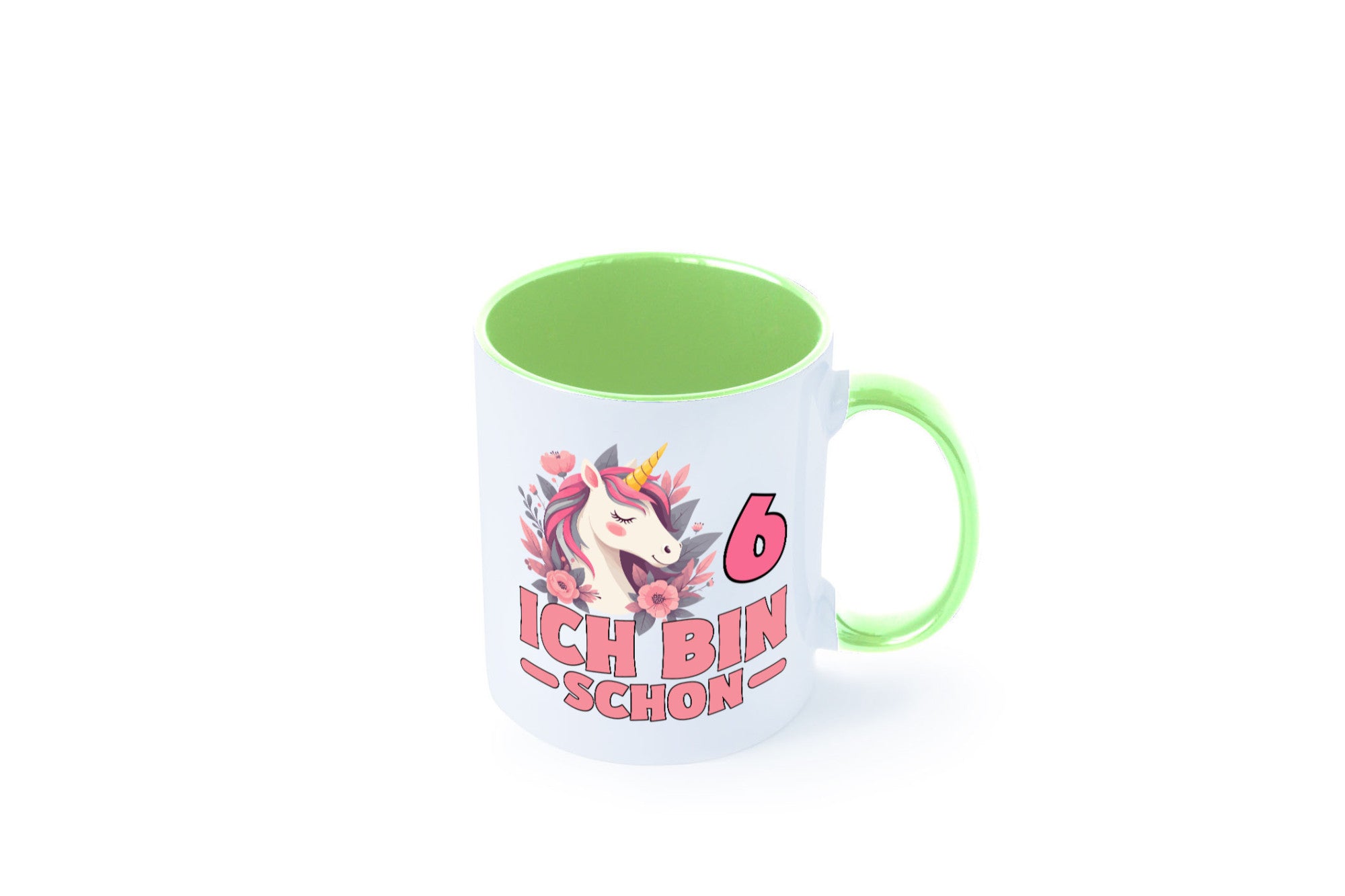 6. Geburtstag | 6 Jahre Einhorn bin schon Mädchen Geschenk Geschenkidee