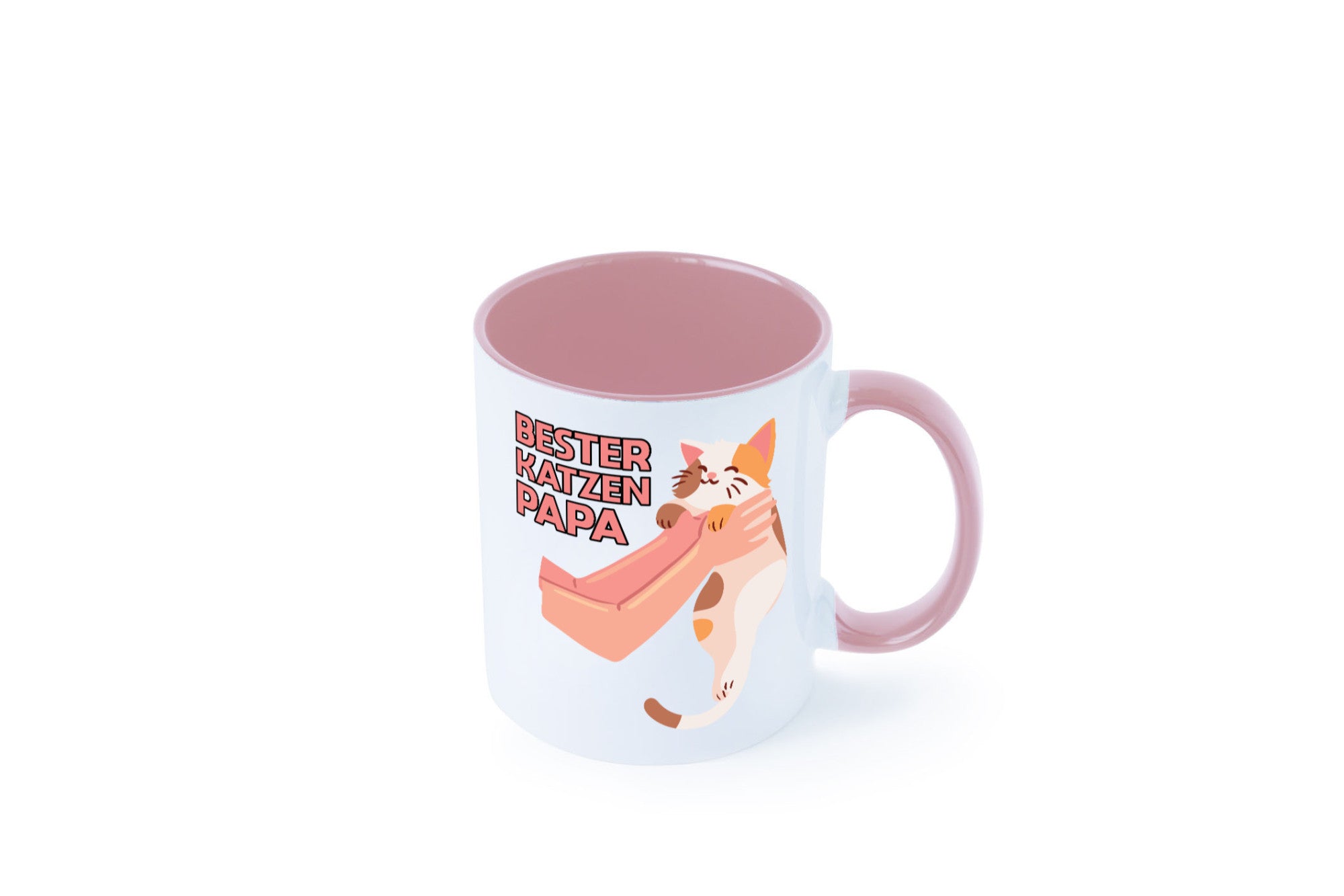 Bester Katzenpapa | Katze Gabel Geschenk Tierliebhaber Humor lustiger Spruch