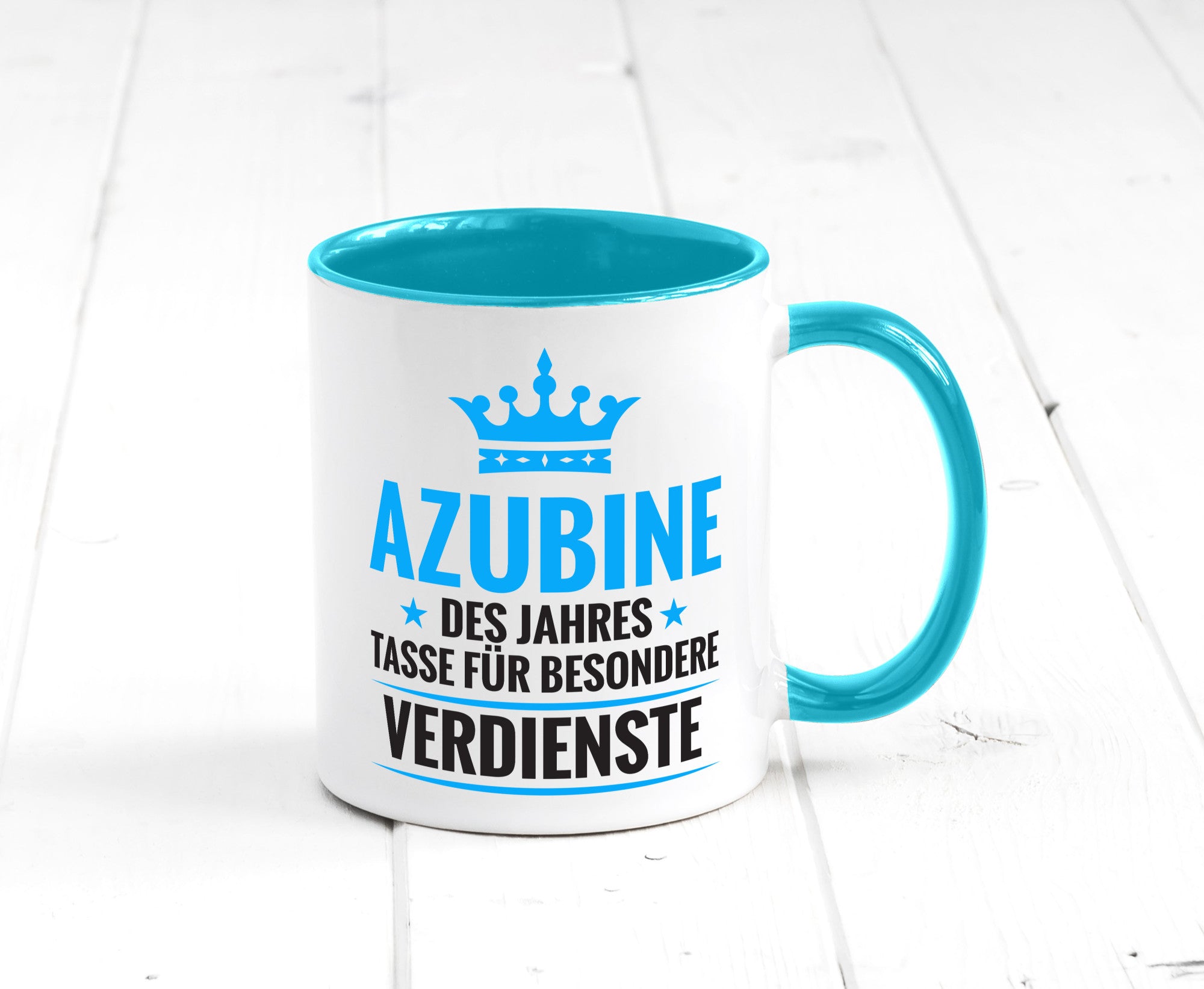 Besonderer Verdienst: Azubine | Ausbildung Lehrling lustig Humor Geschenkidee