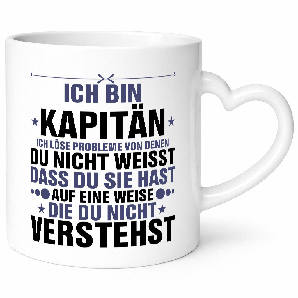 Löse Probleme: Kapitän | Schiffskapitän Schiff v2 Geschenk Humor Geschenkidee